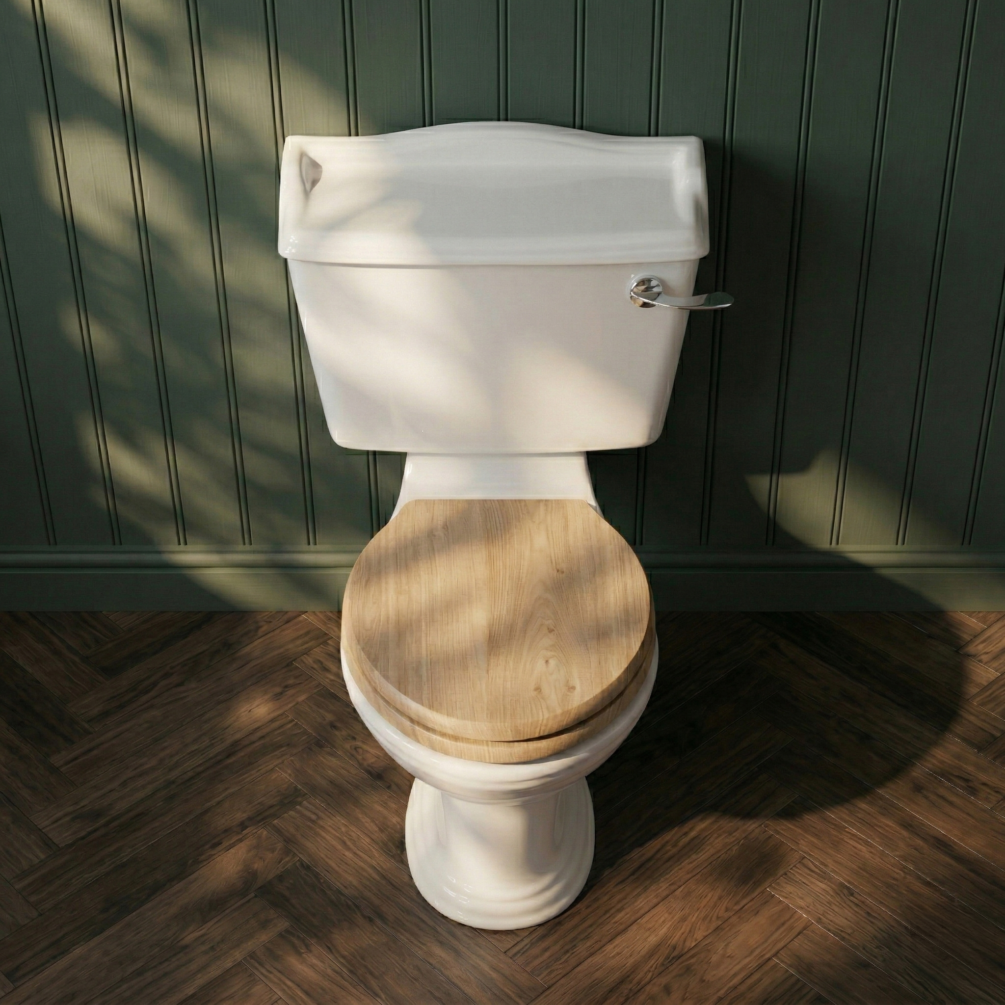 Butler & Rose Benedict Traditional Close Coupled Toilet (Excluding Seat)