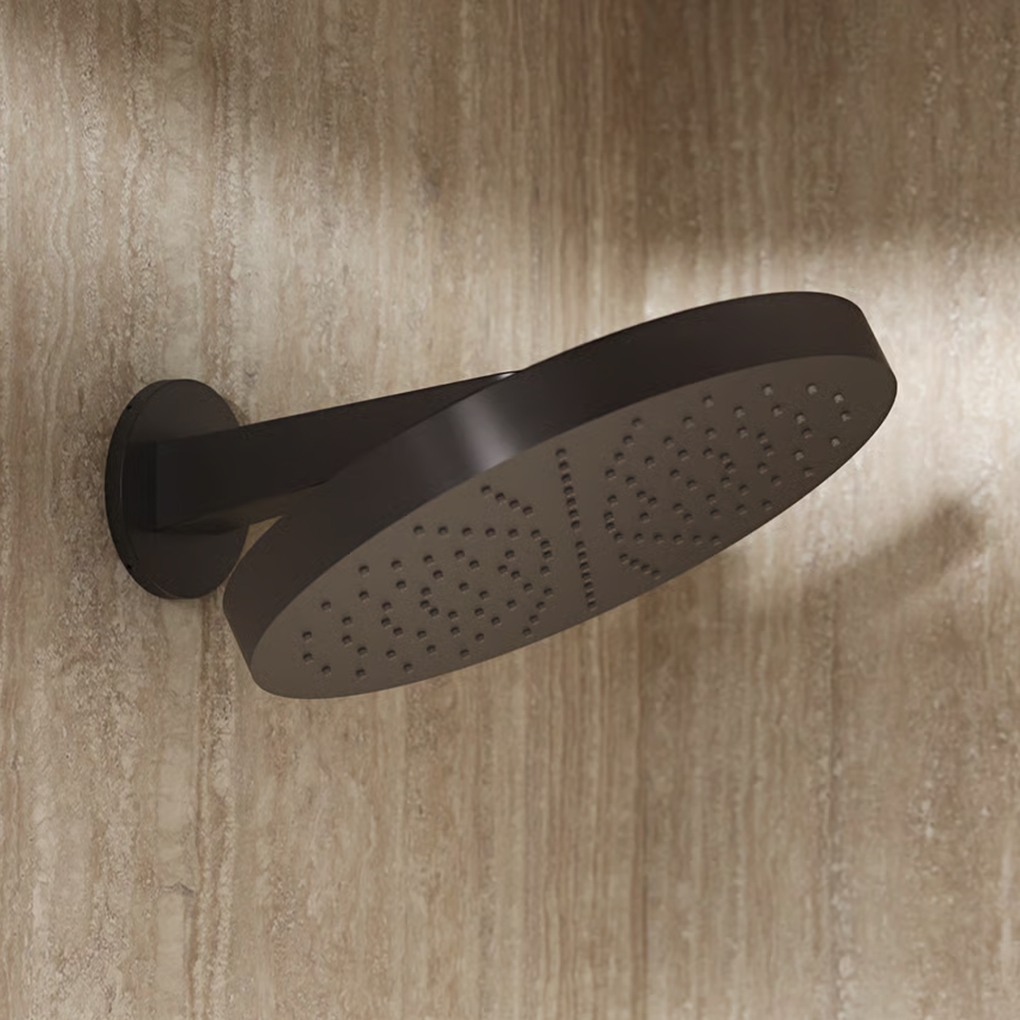 Crosswater Revive Stainless Steel Round Shower Head Wall Mounted