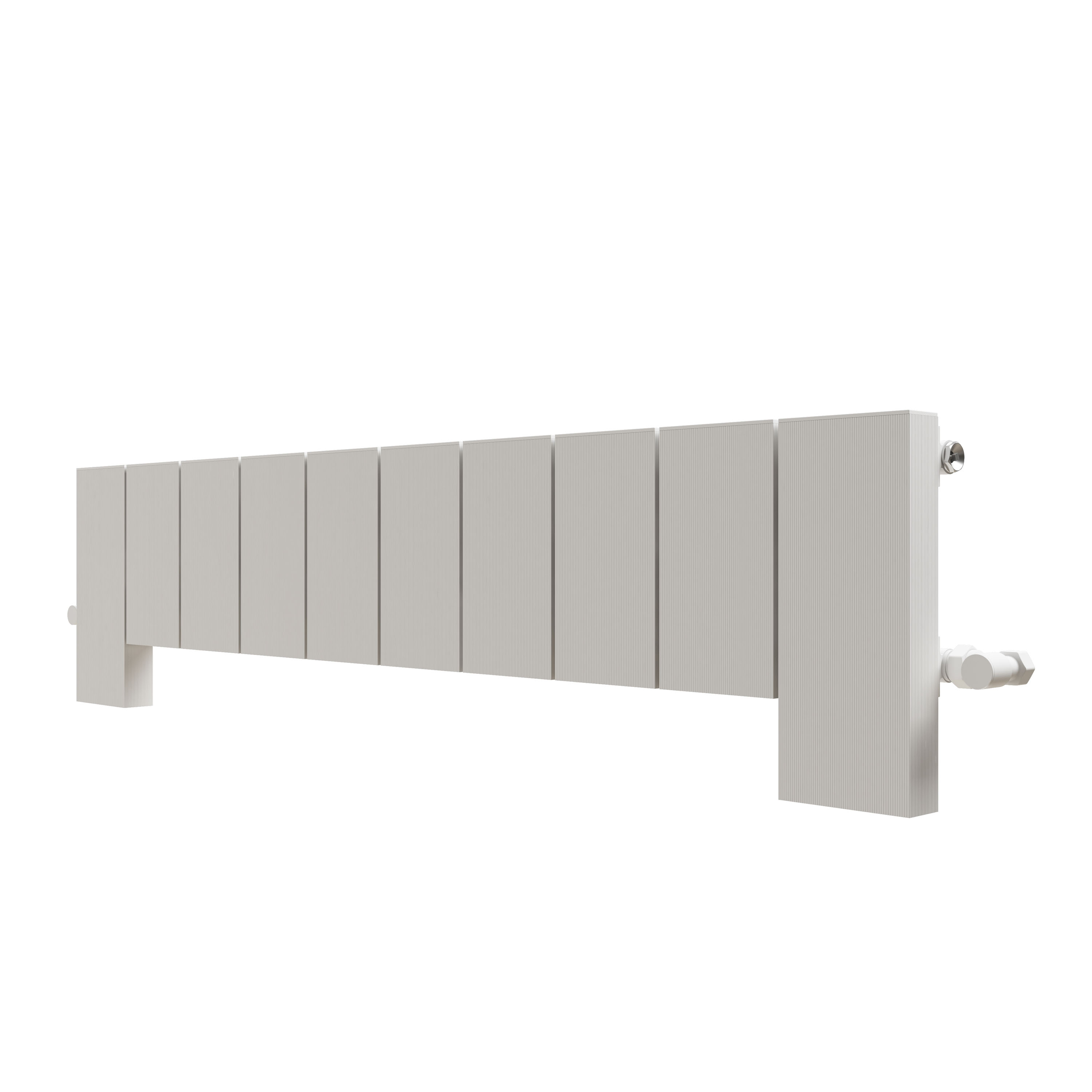 Carisa Elvino Floorstanding Panel Designer Aluminium Radiator