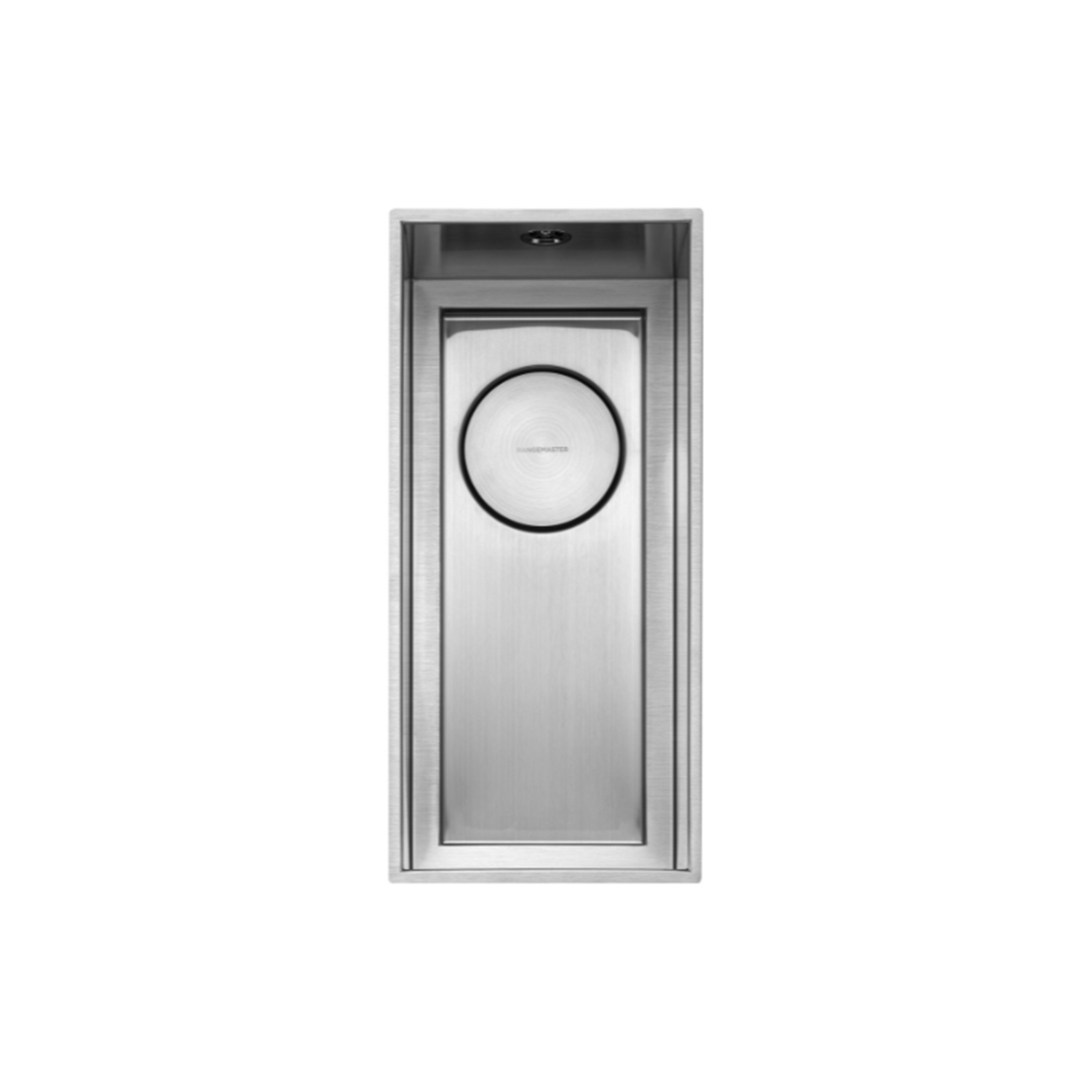 Rangemaster Baseline 1 Bowl Undermount Polished Stainless Steel Sink & Waste -  214 x 460mm