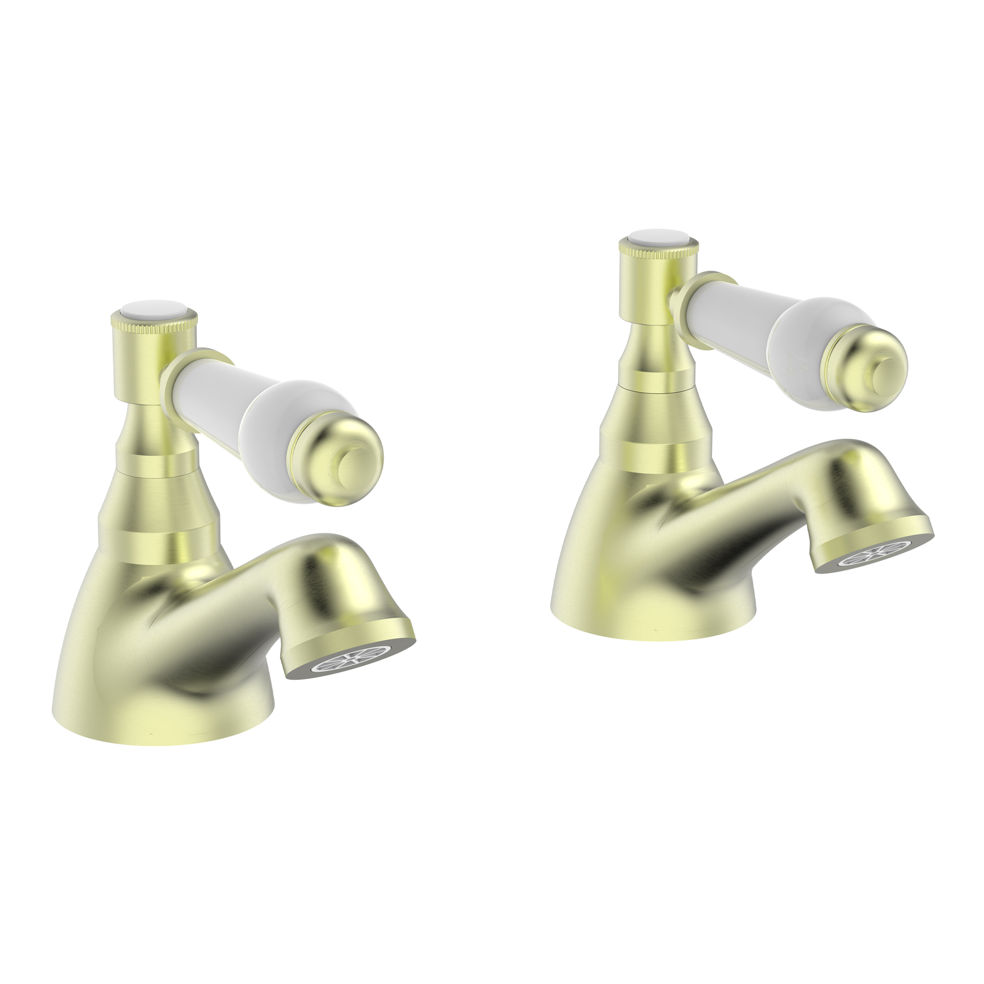 Butler & Rose Eliza Lever Bath Pillar Taps