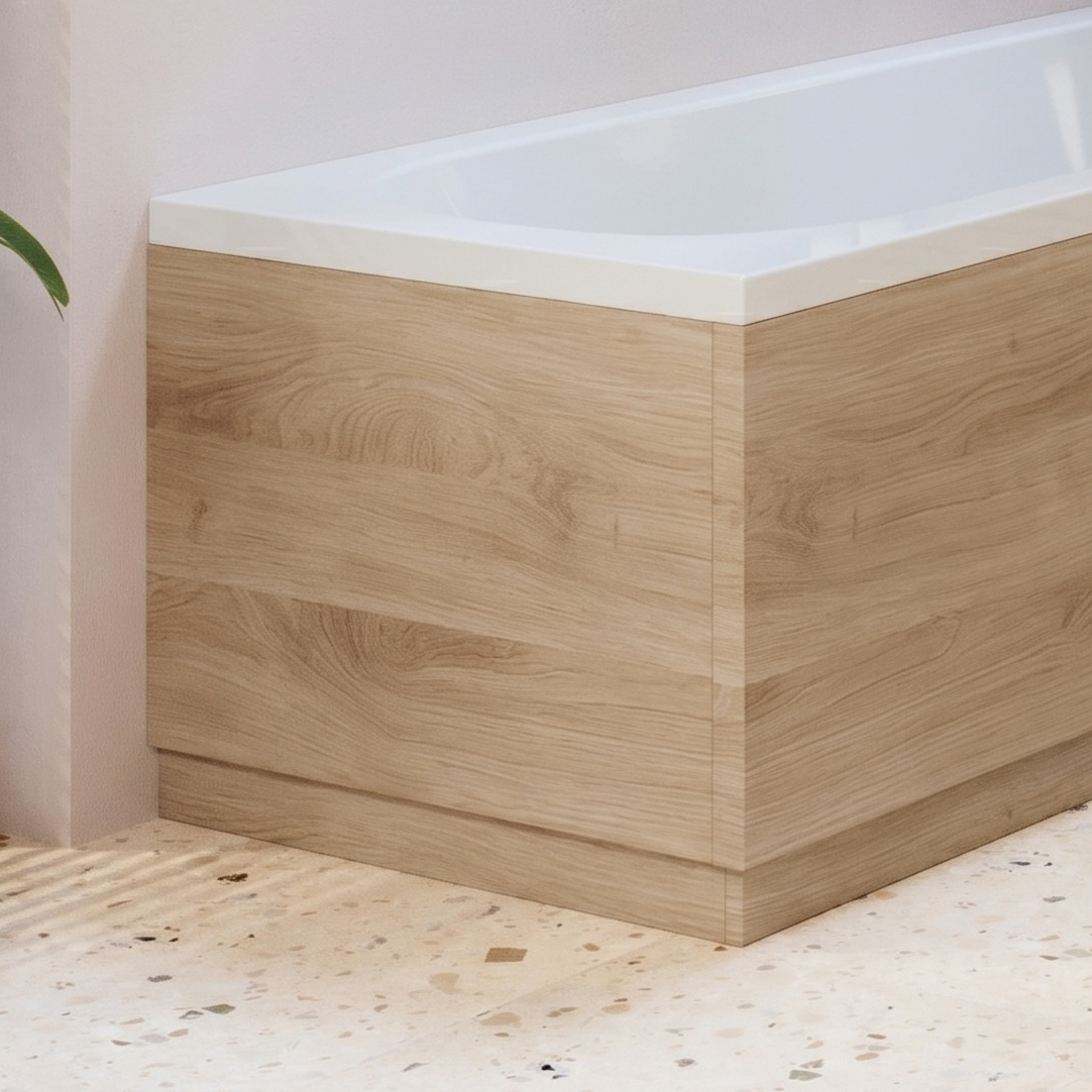 Erin 700mm L-Shaped Square End Bath Panel