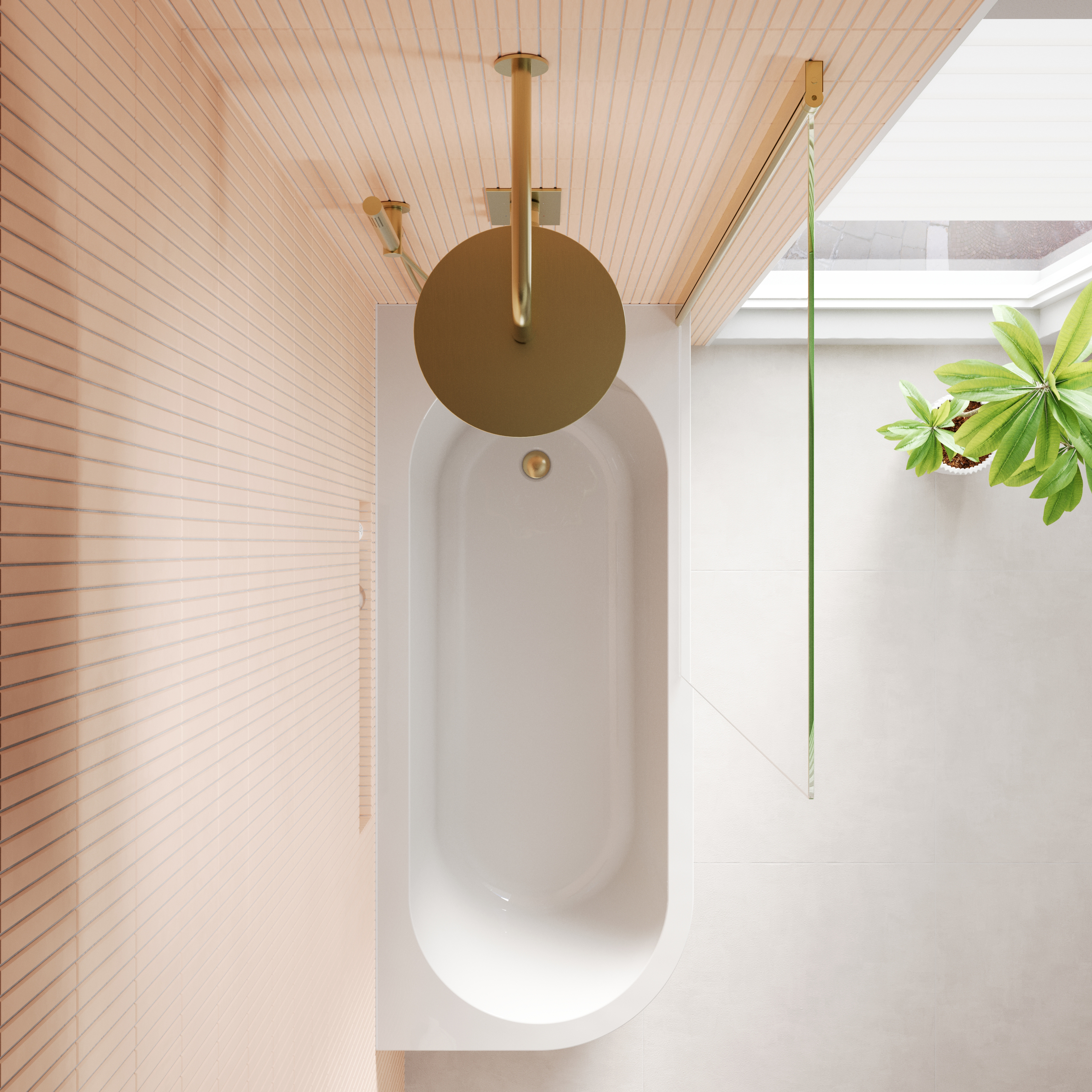 Armourcast Reinforced J Shaped Shower Bath with Panel & Shower Screen - 1700mm