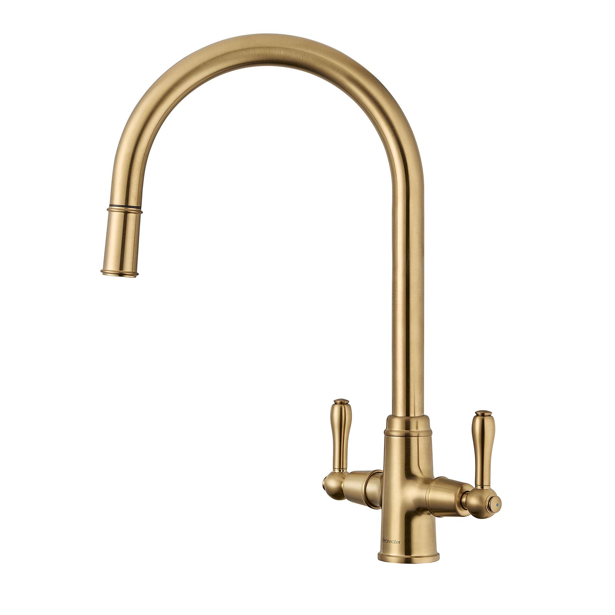 Clearwater Broadway Traditional Pull Out Mono Kitchen Mixer Tap
