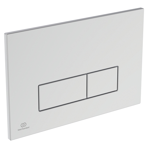 Ideal Standard ProSys WRAS Approved Wall Hung 1150mm WC Frame, Concealed Cistern & Chrome Dual Flush Plate