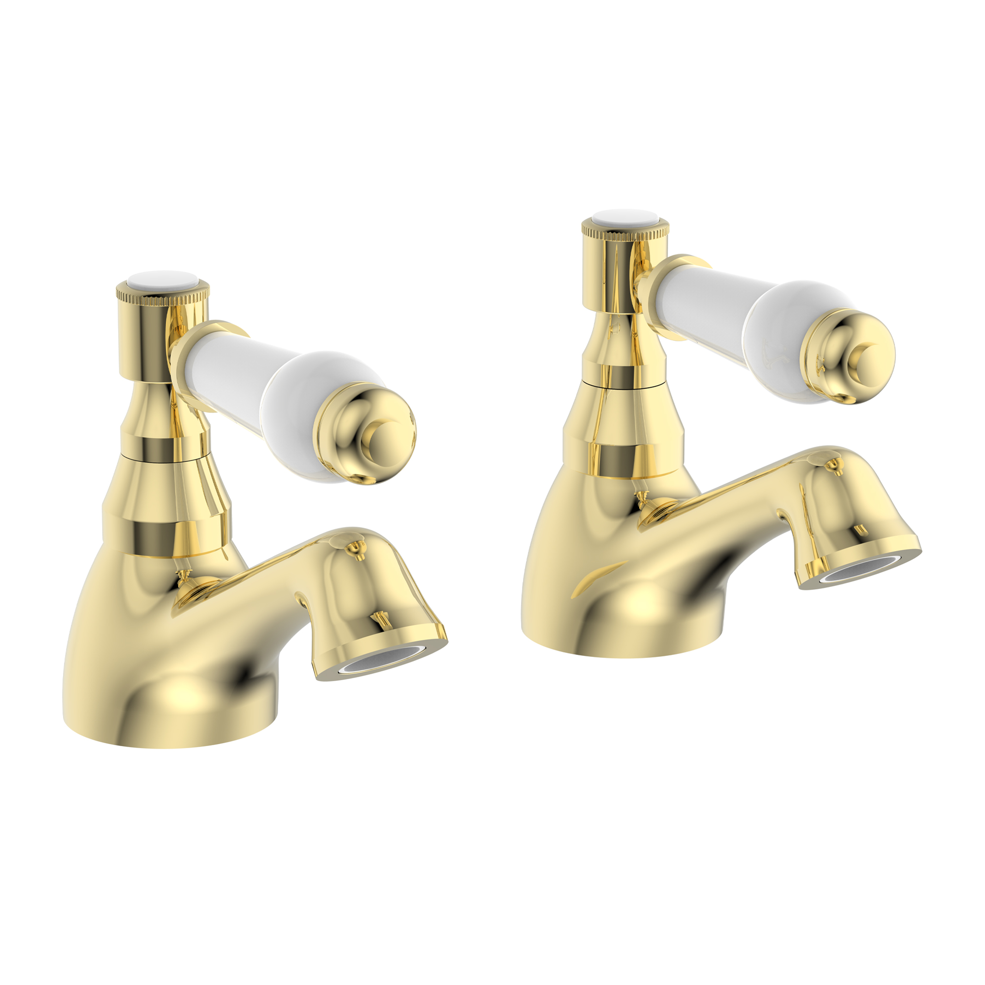 Butler & Rose Eliza Lever Basin Pillar Taps