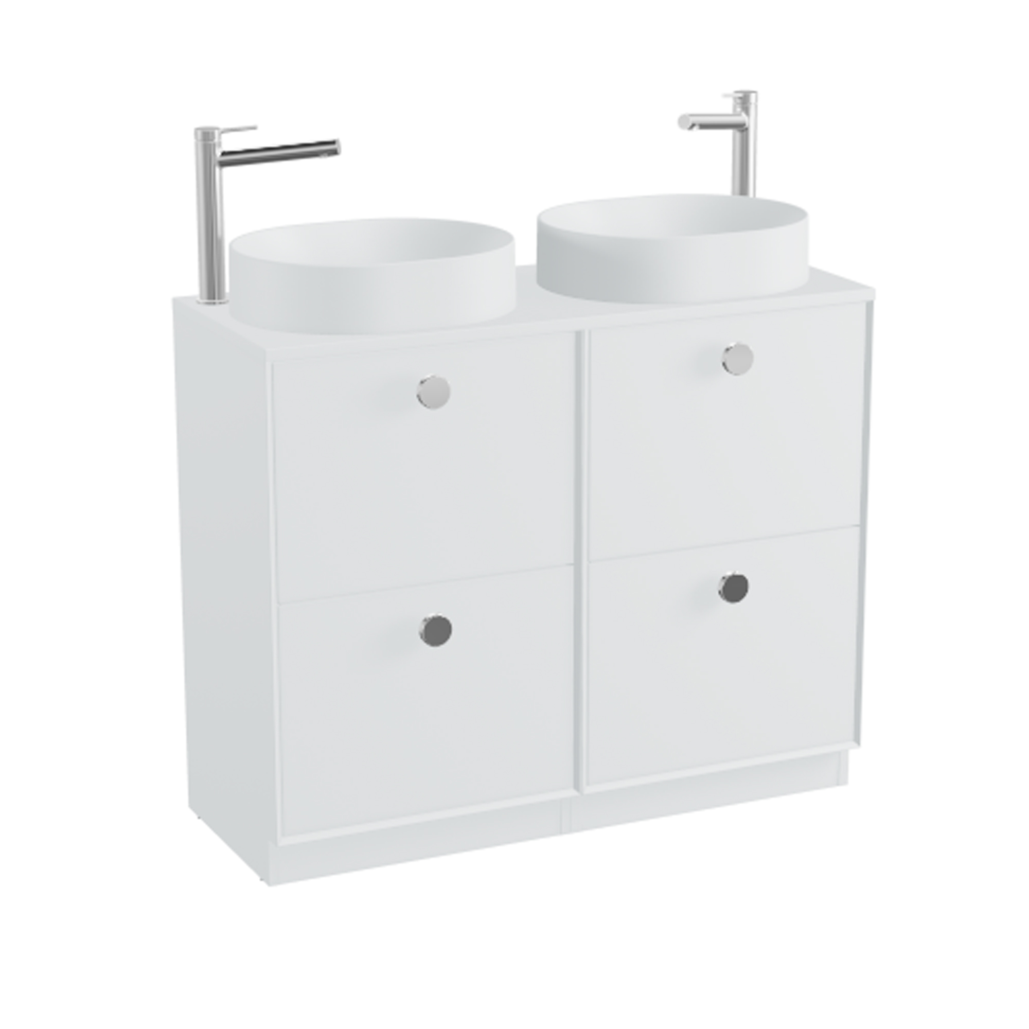 Vado Safari 1000mm Floorstanding Vanity Unit & Worktop