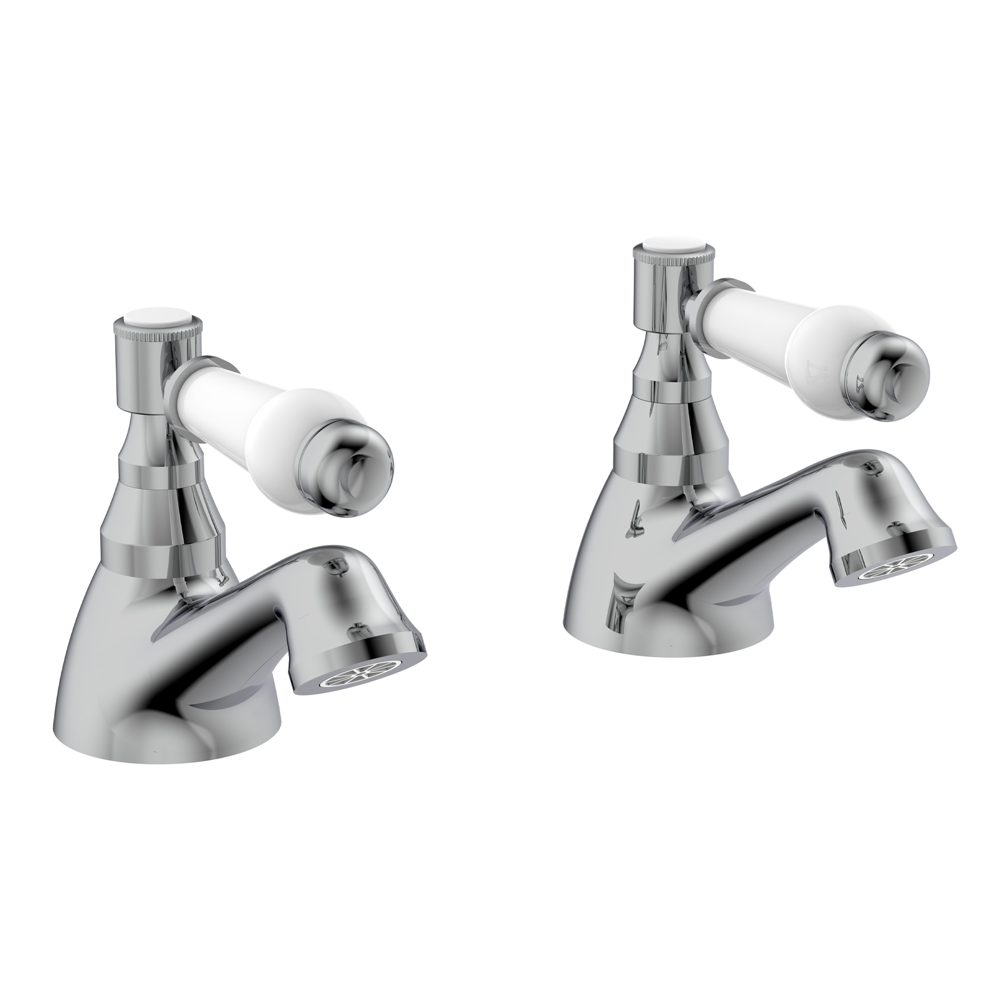 Butler & Rose Eliza Lever Bath Pillar Taps
