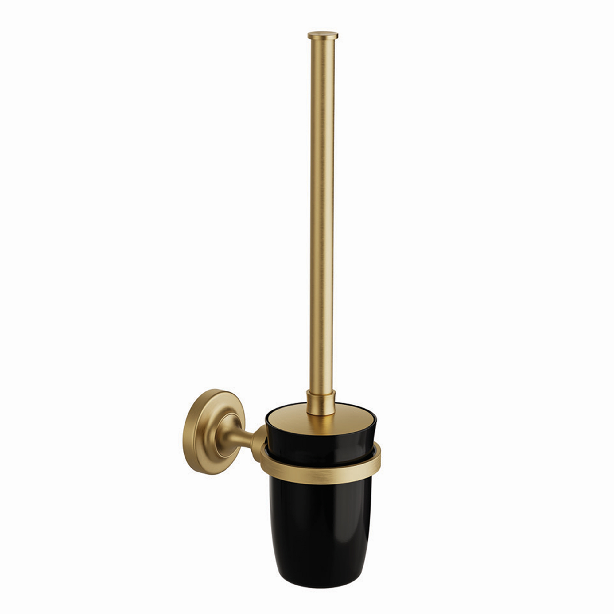 Booth & Co Axbridge Toilet Brush & Ceramic Holder