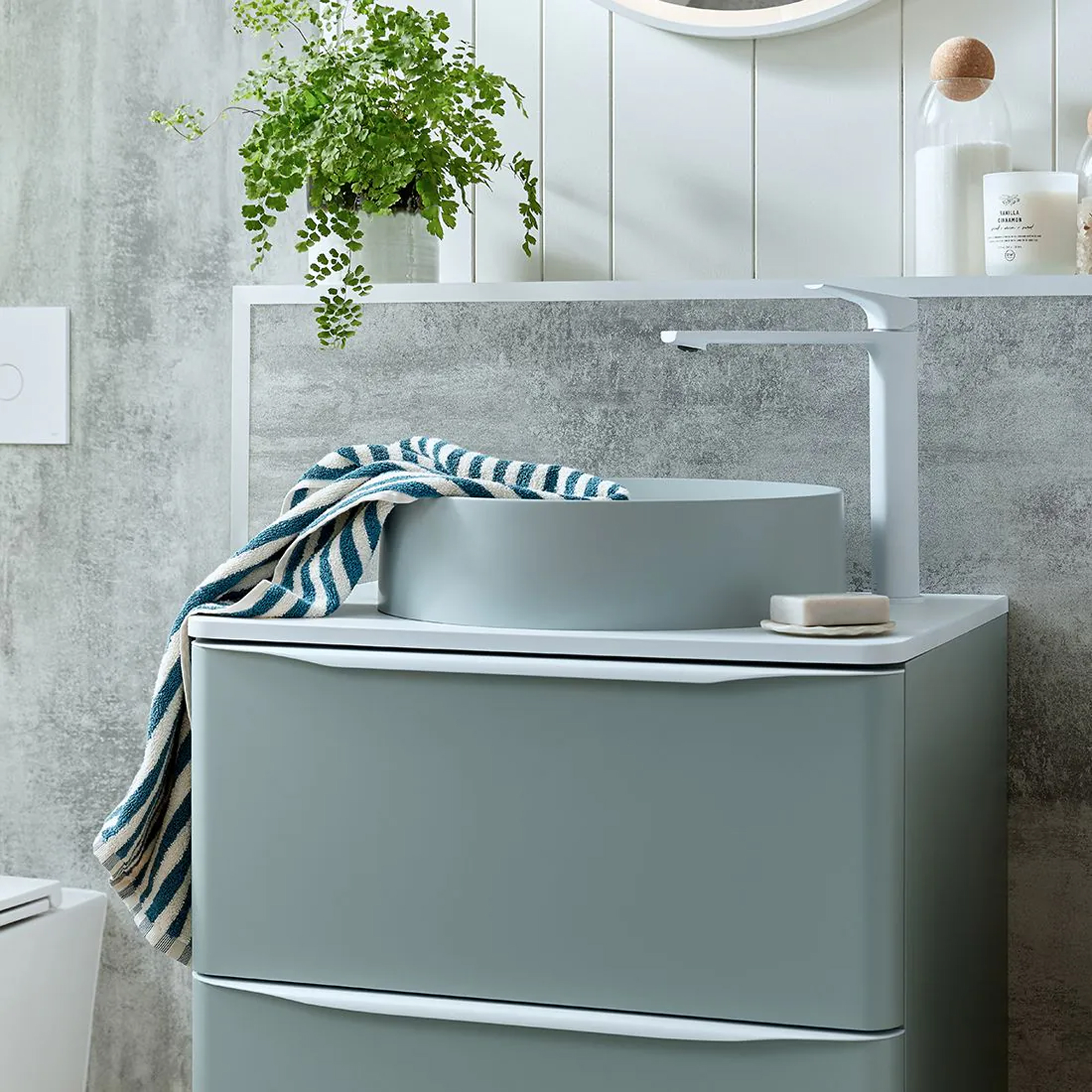 Vado Cameo 400mm Round Countertop Basin