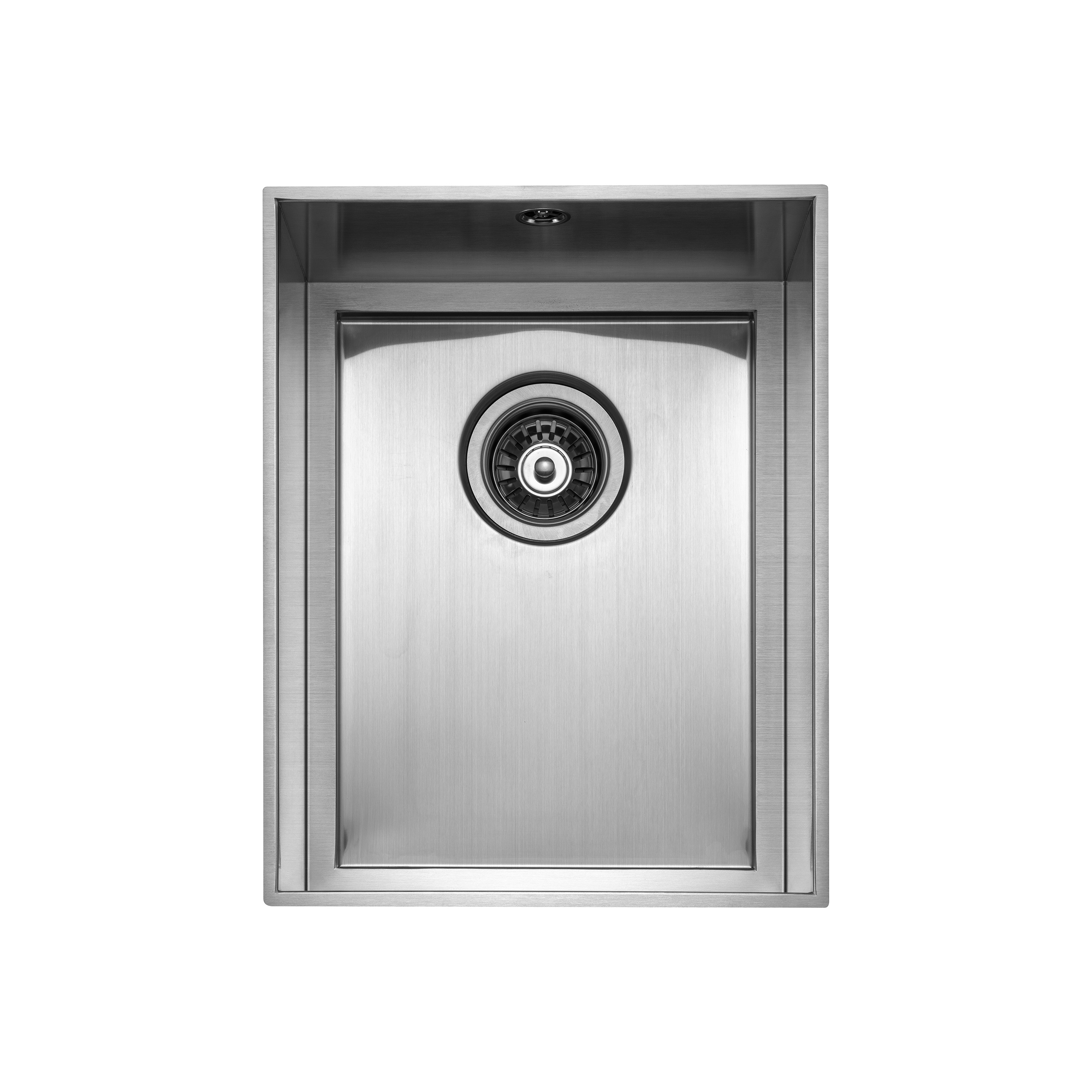 Rangemaster Baseline 1 Bowl Undermount Polished Stainless Steel Sink & Waste -  360 x 460mm           