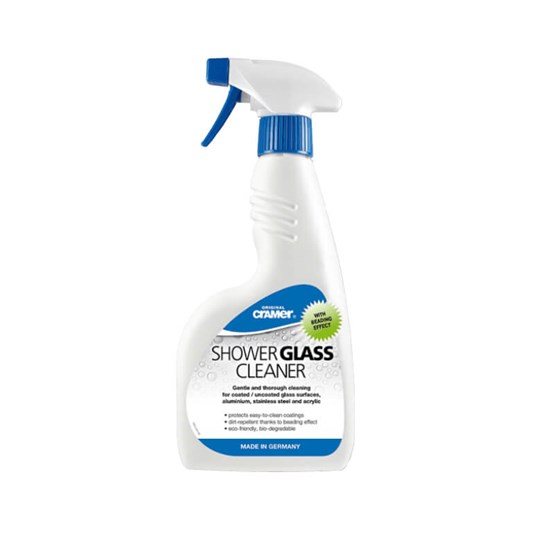 Cramer Professional Shower Glass Cleaner for Daily Use on Coated or Uncoated Glass - 750ml