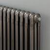 Butler & Rose 3 Column Horizontal Radiator - Bare Metal Lacquer Finish - 600 x 1014mm