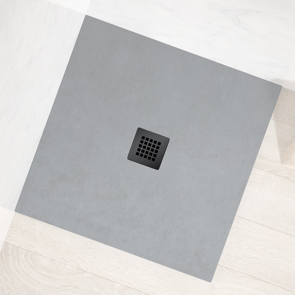 Drench Naturals Graphite Grey Shower Waste Grid