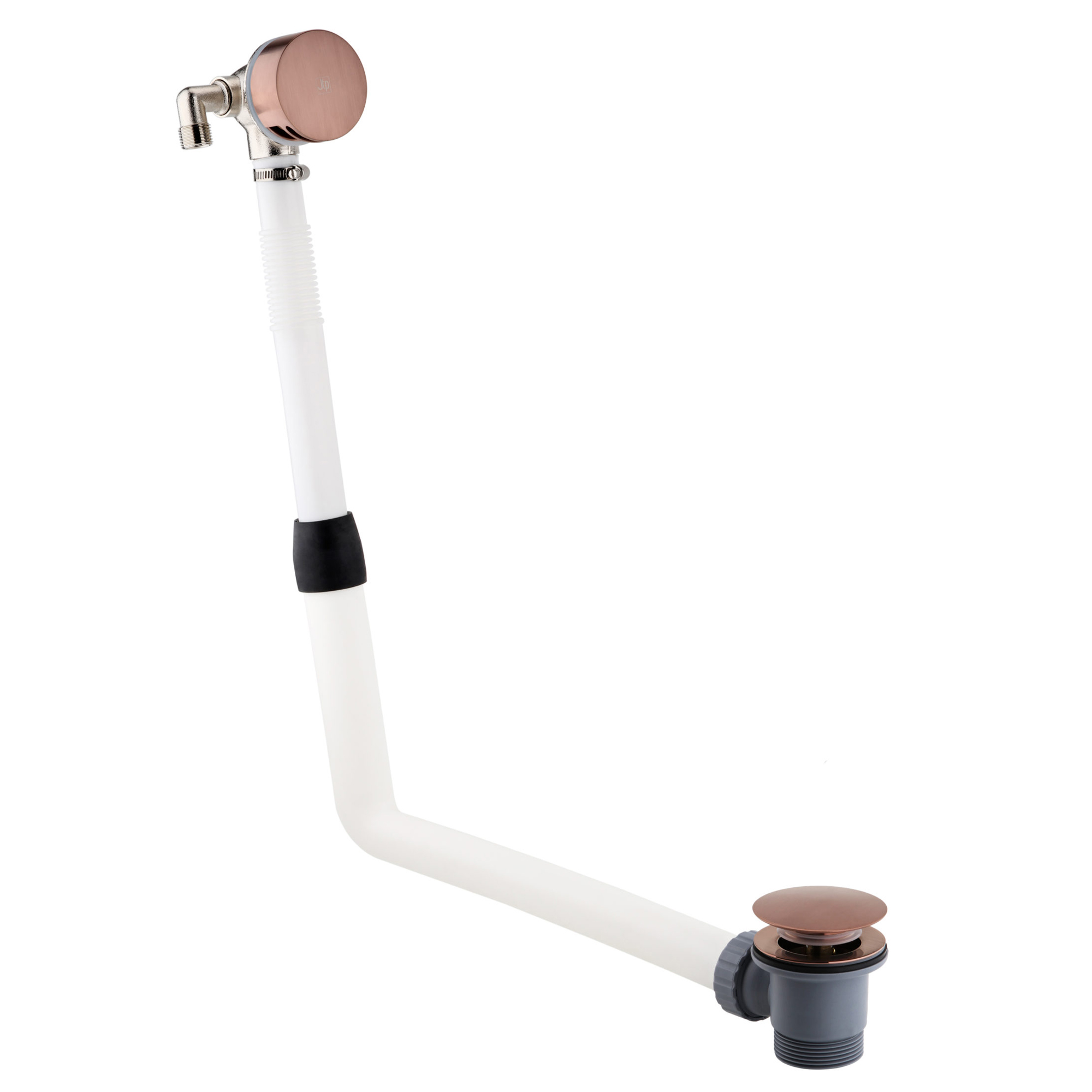 VOS Overflow Bath Filler with Click Clack Waste - Brushed Bronze