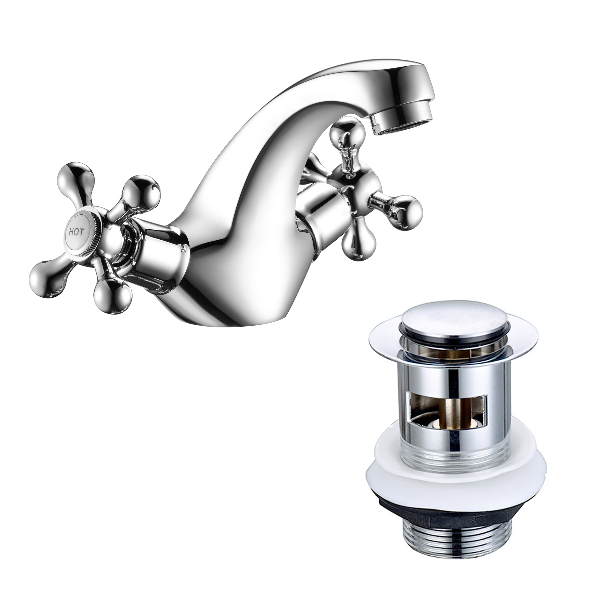 Butler & Rose Carlton Mono Basin Mixer With Waste