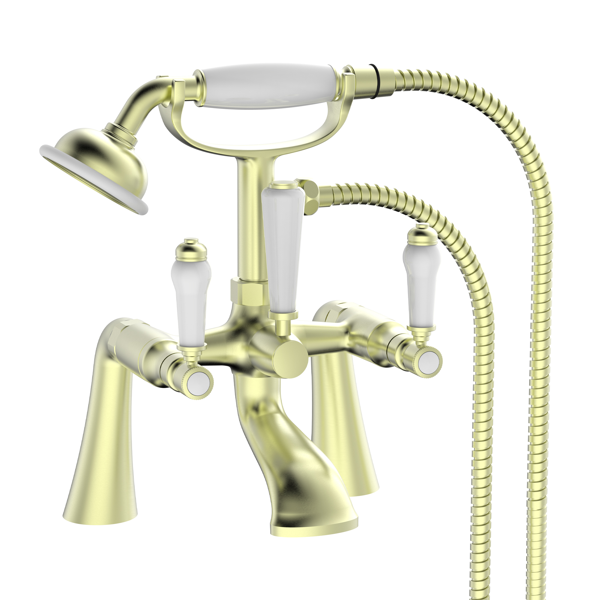 Butler & Rose Eliza Lever Deck Mounted Bath Shower Mixer Tap