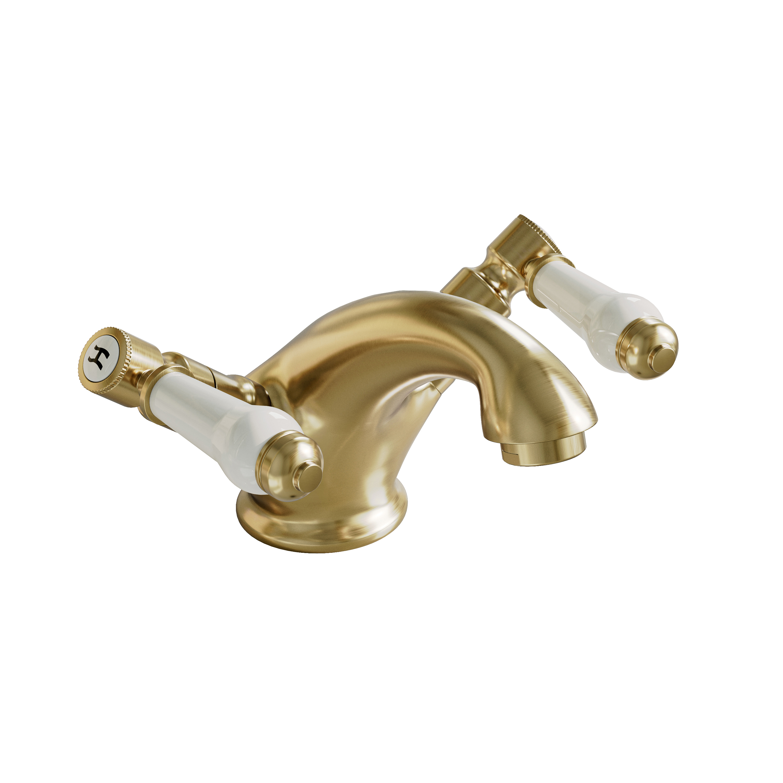 Butler & Rose Eliza Lever Mono Basin Mixer Tap & Waste