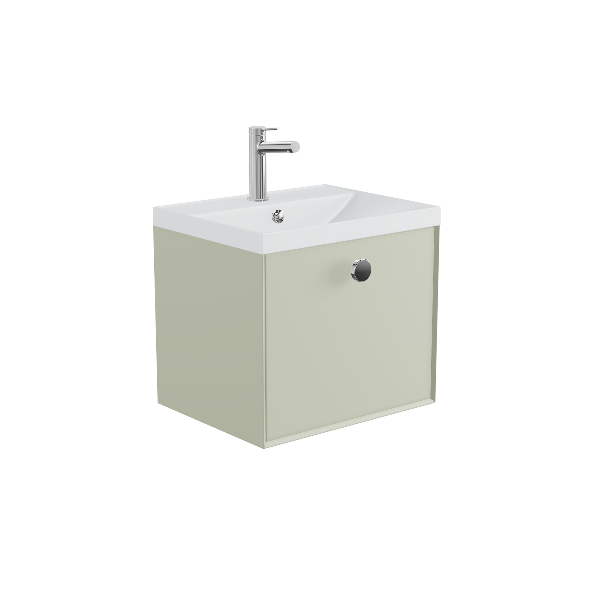 Vado Safari 500mm Wall Hung Vanity Unit & Basin