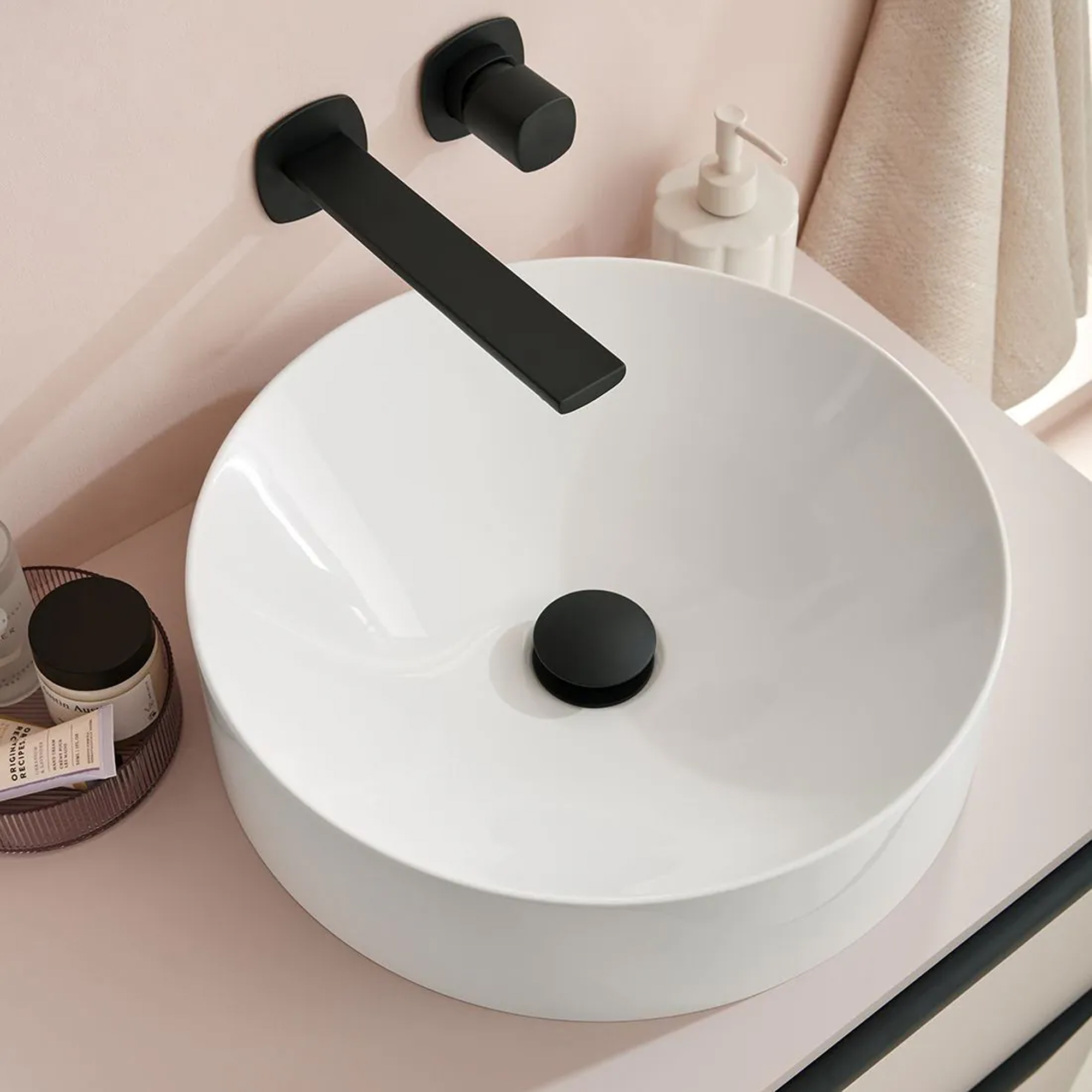 Vado Cameo 400mm Round Countertop Basin