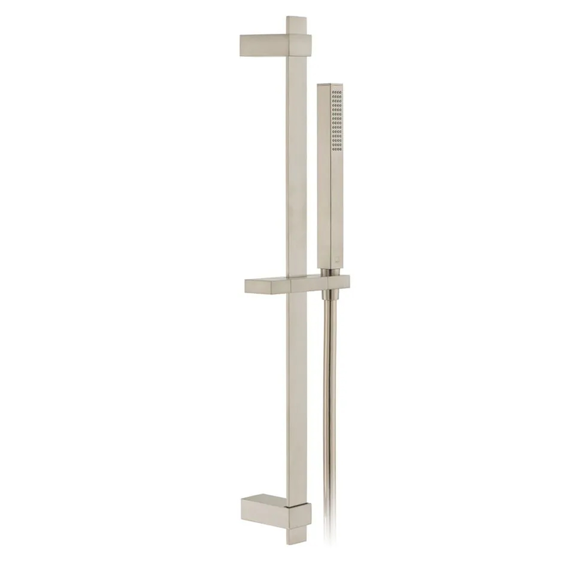 Vado Individual Square Slide Rail Shower Kit with Handset & Hose