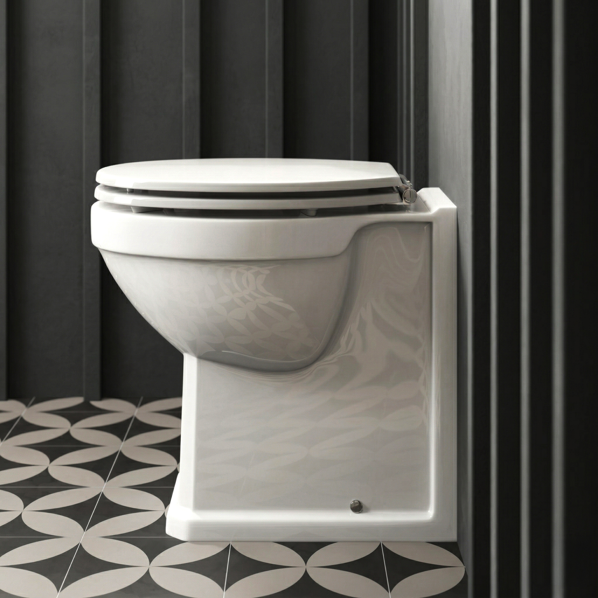 Butler & Rose Catherine Comfort Height Back To Wall Toilet (Excluding Seat)