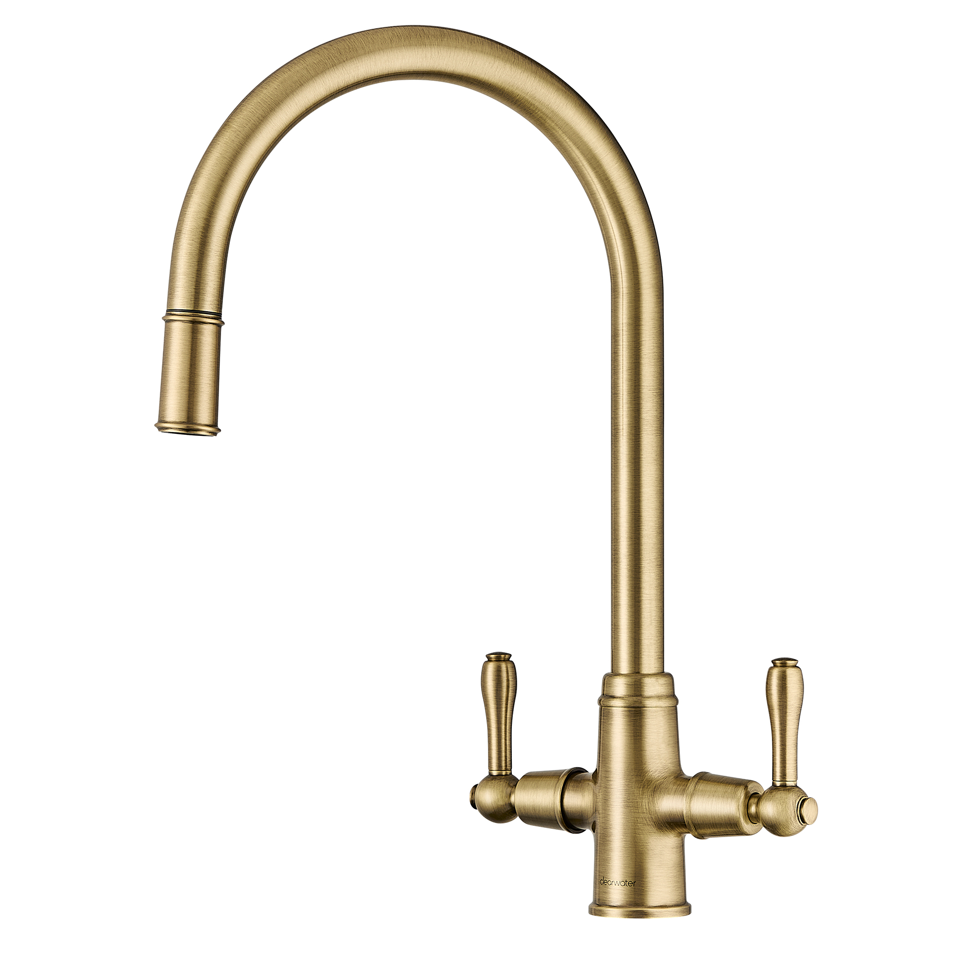 Clearwater Broadway Traditional Pull Out Mono Kitchen Mixer Tap