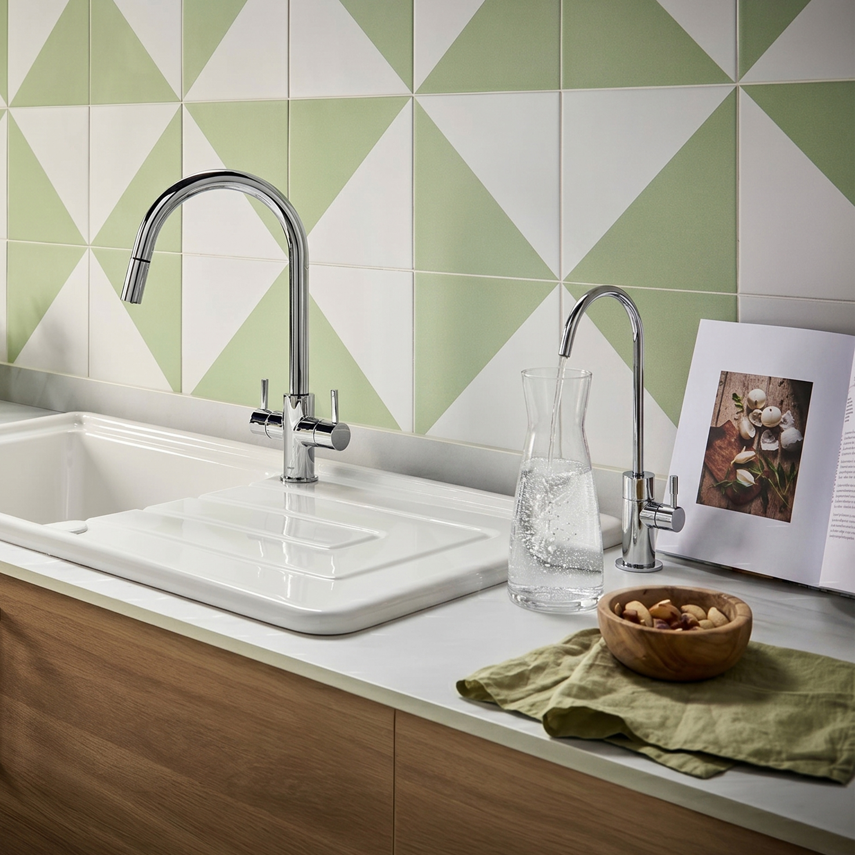 Clearwater Mira Dedicated Ultrapure Filtered Drinking Water Tap  – Polished Stainless Steel