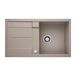 Blanco Metra 5 S Compact 1 Bowl Inset Silgranit Composite Kitchen Sink & Waste with Reversible Drainer - 860 x 500mm