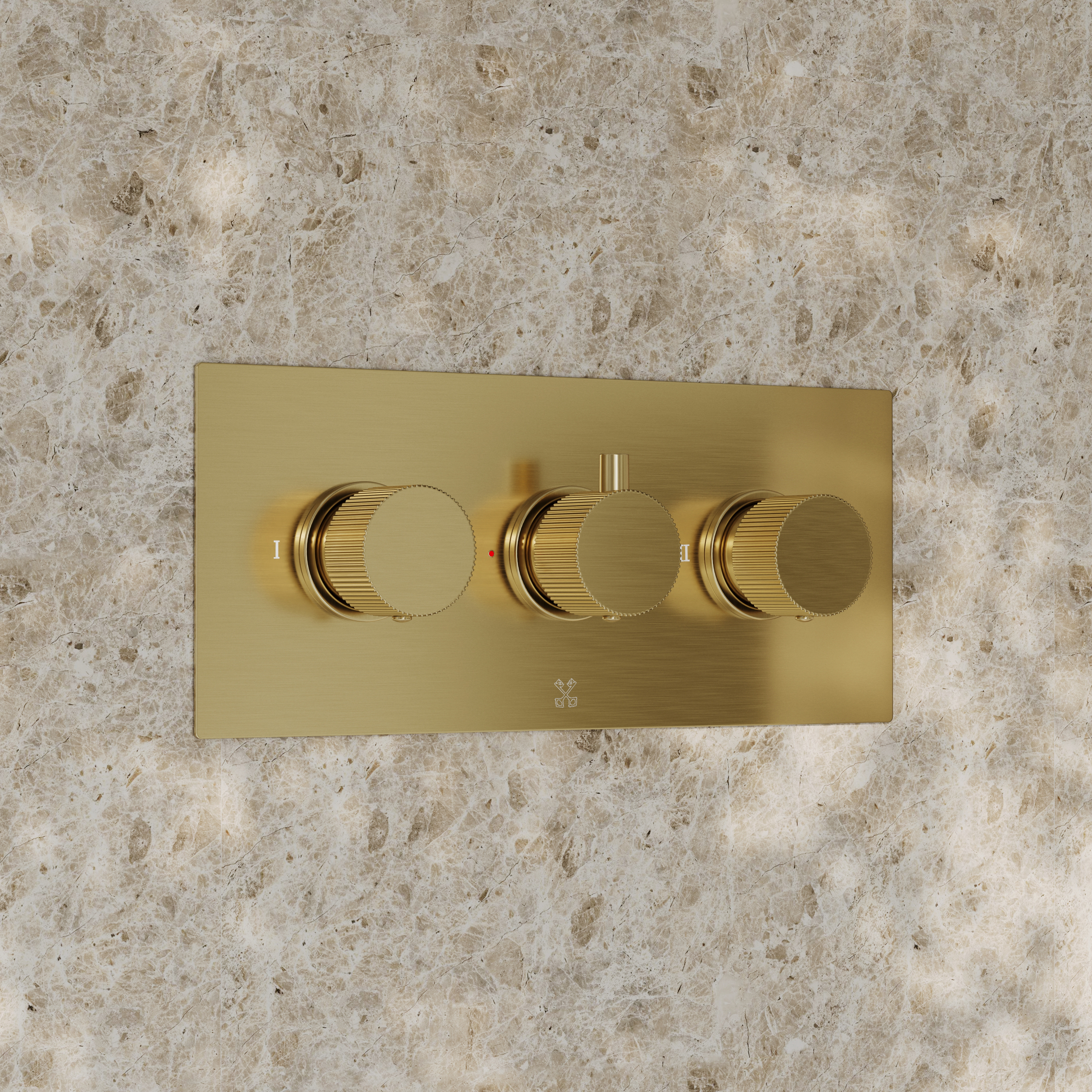 Core 3 Outlet Landscape Thermostatic Concealed Shower Valve
