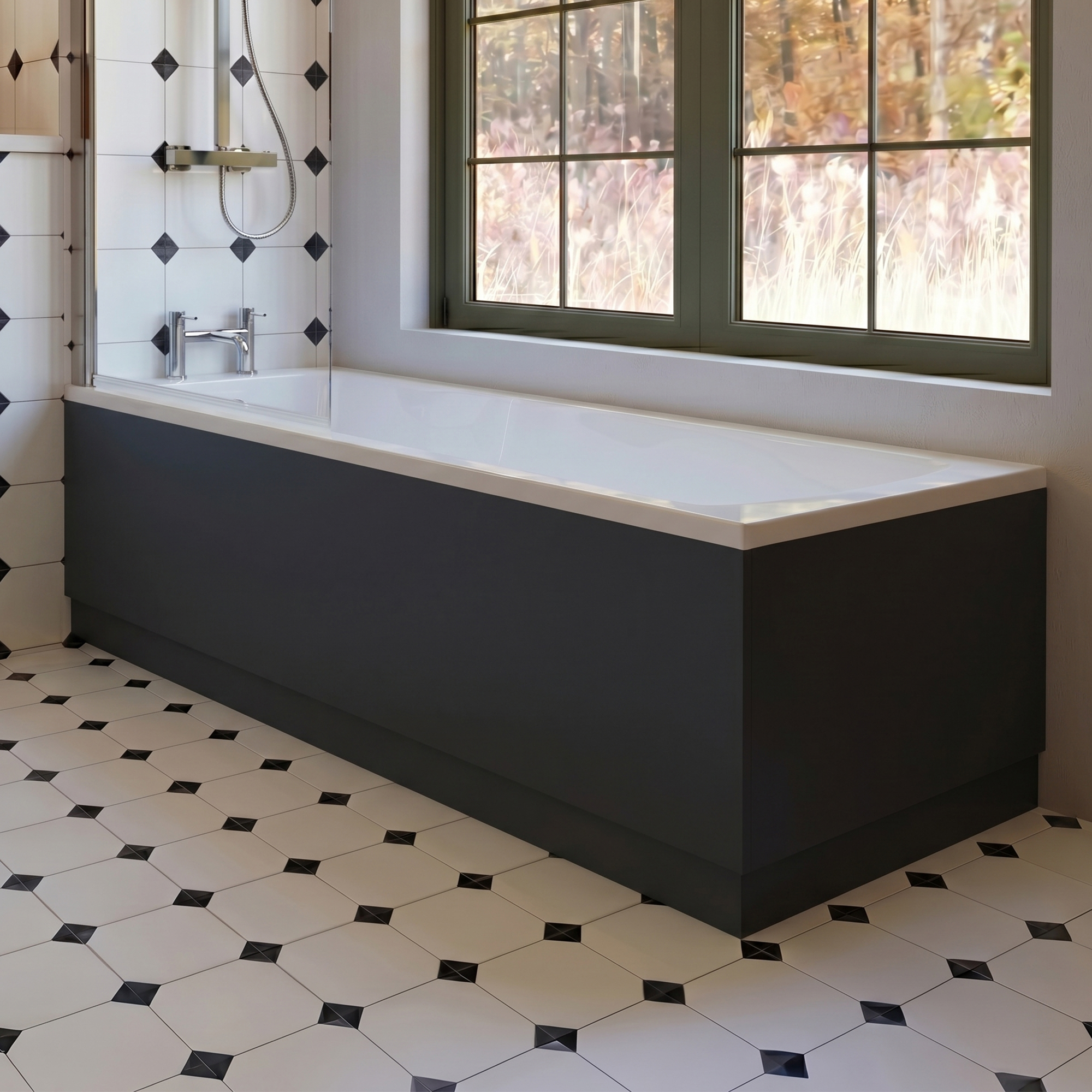 Erin 1700mm Straight Front Bath Panel