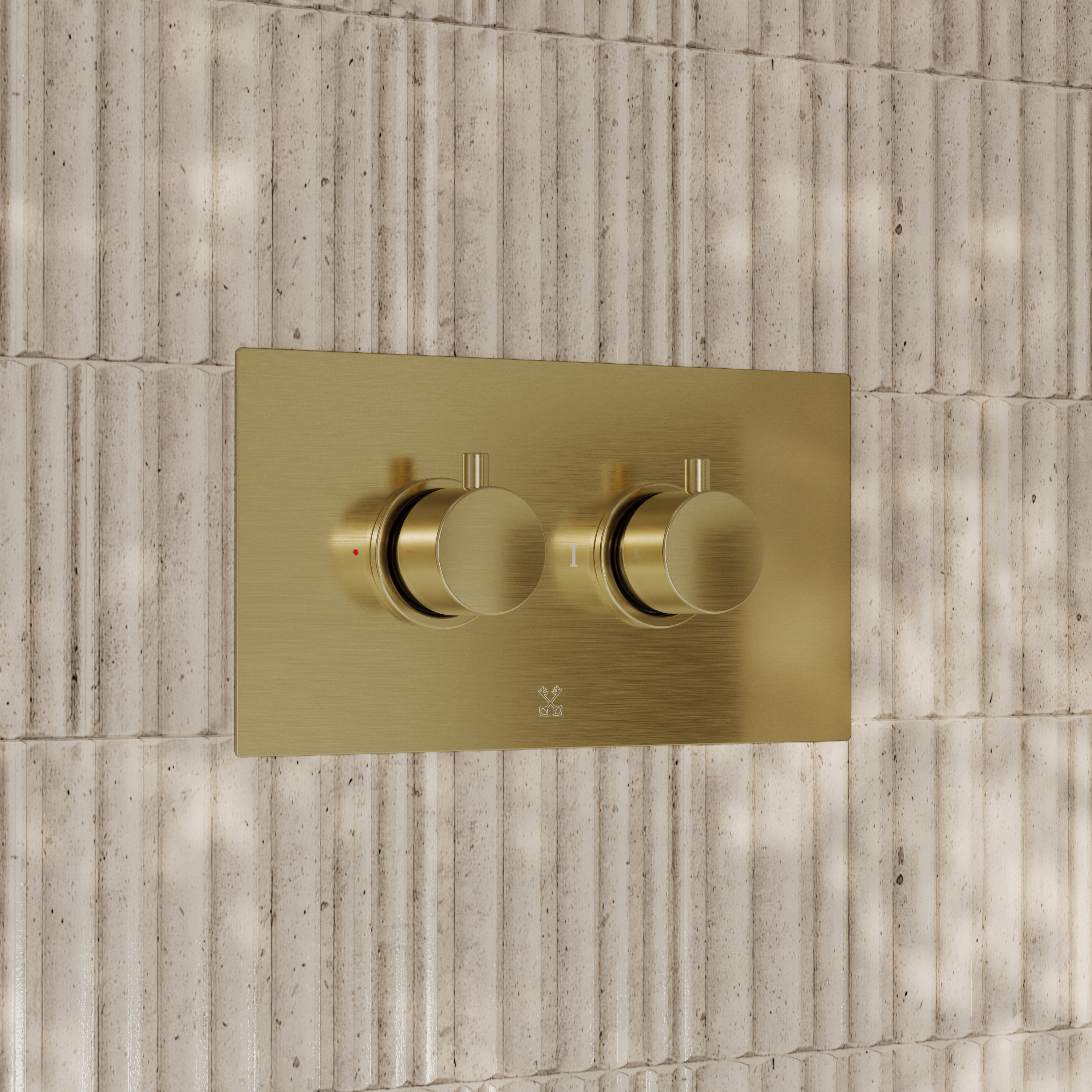 Core 1 Outlet Landscape Thermostatic Concealed Shower Valve