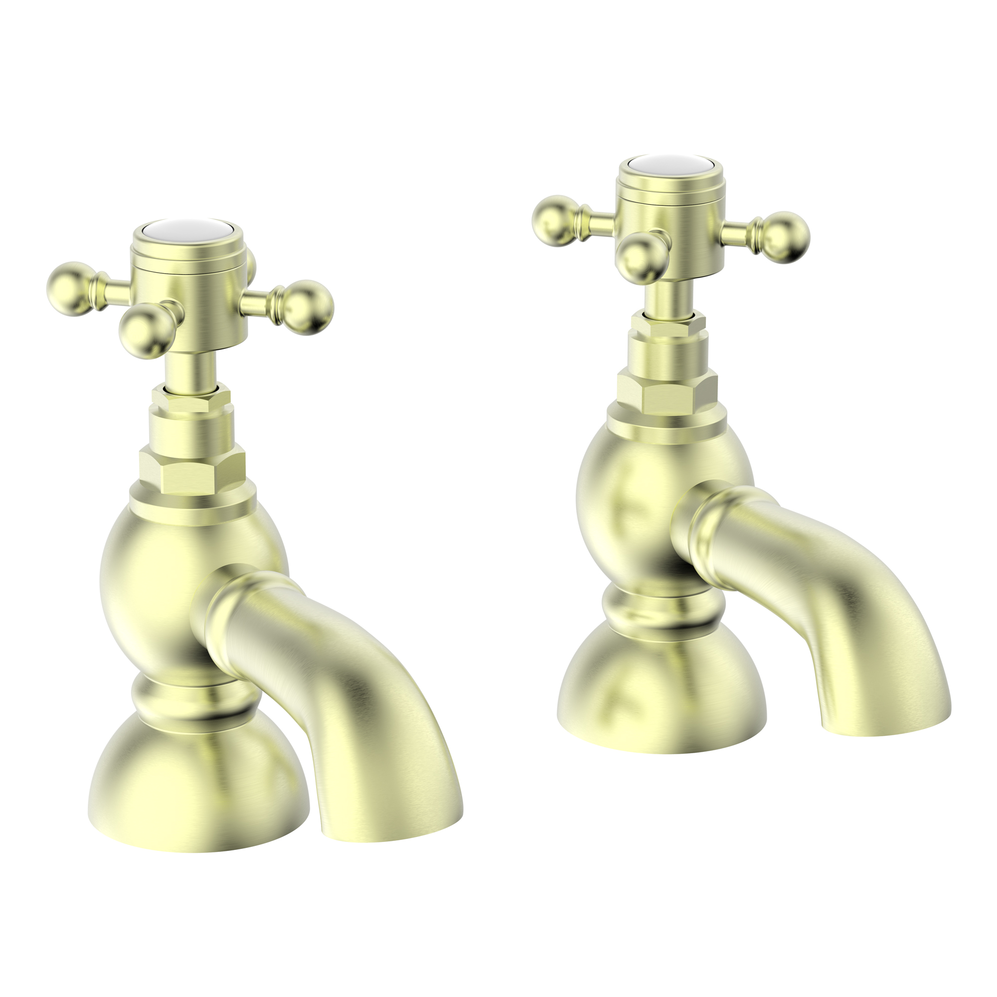 Butler & Rose Eliza Crosshead Bath Pillar Taps