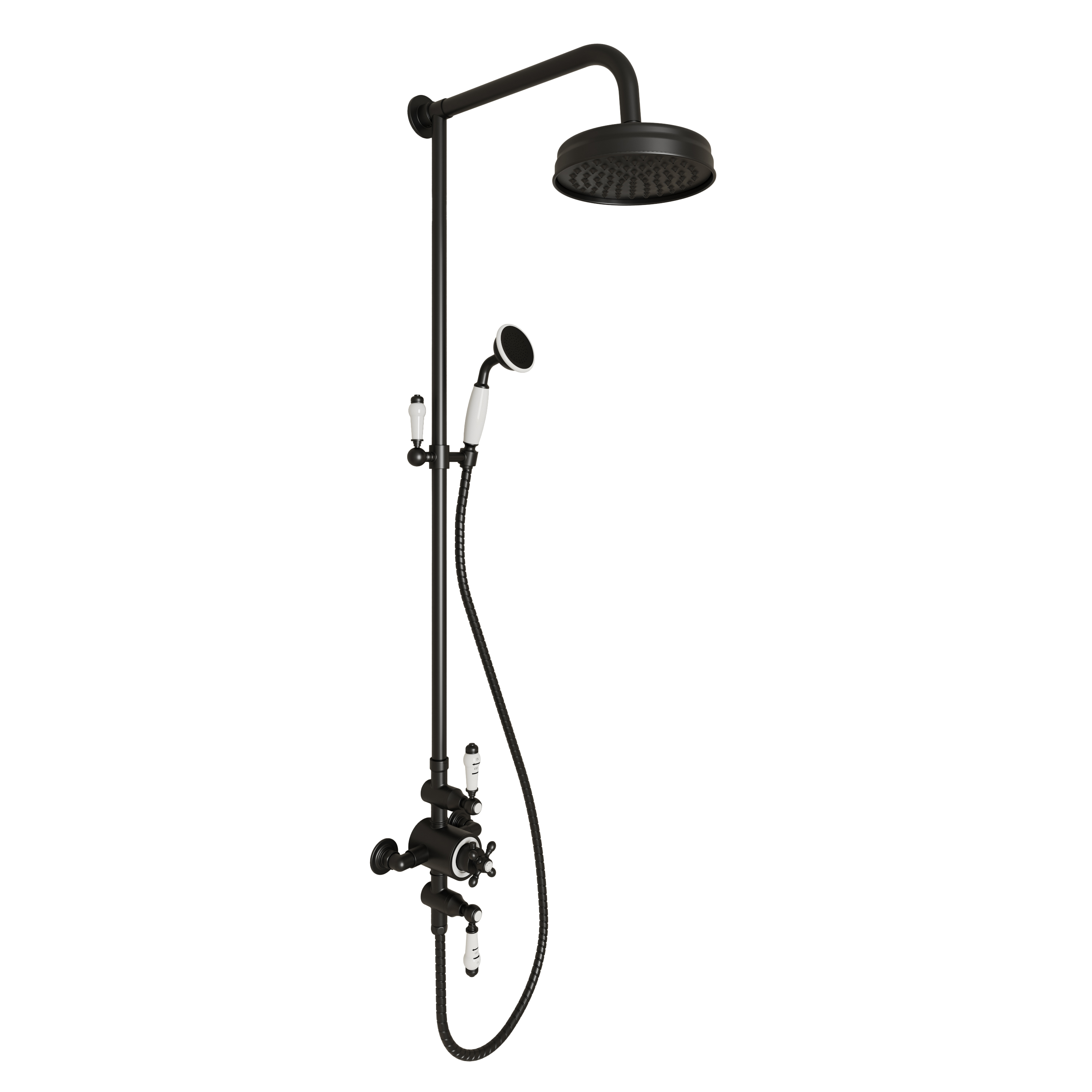 Butler & Rose Eliza Traditional 2 Outlet Exposed Shower Kit