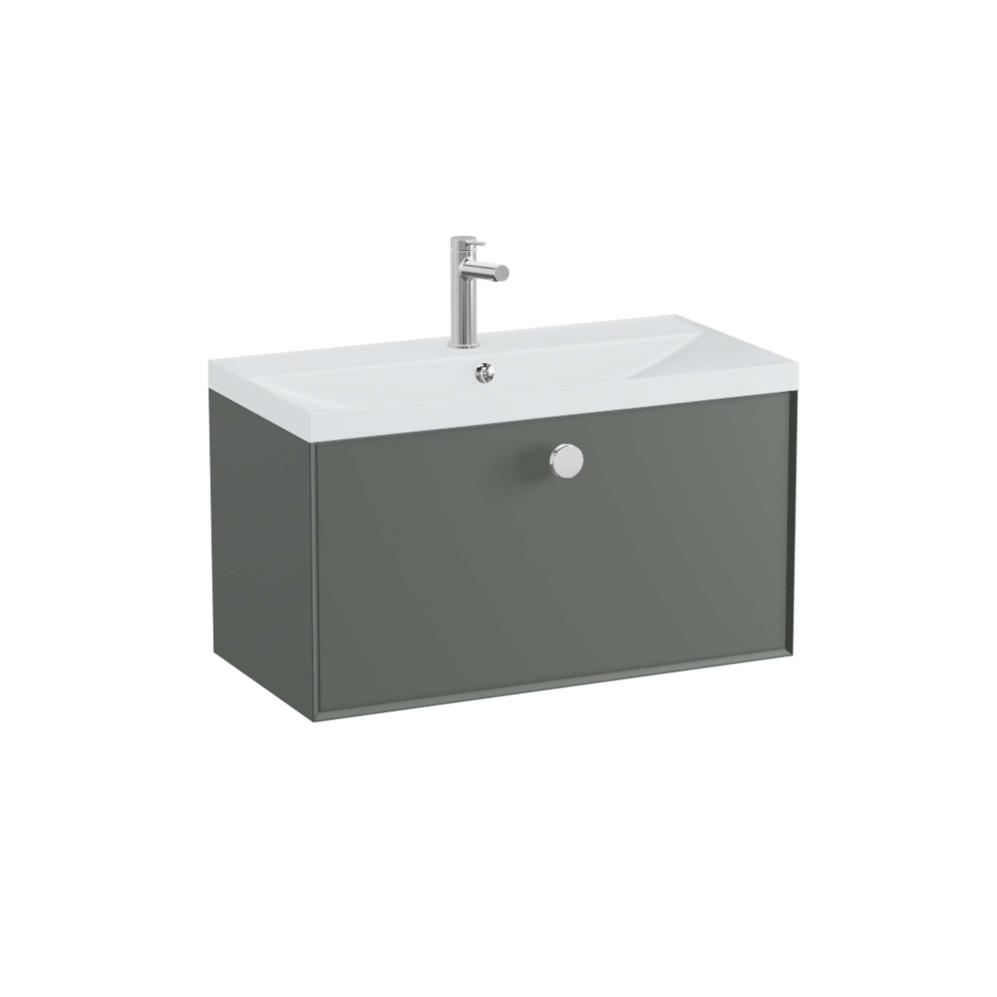 Vado Safari 800mm Wall Hung Vanity Unit & Basin