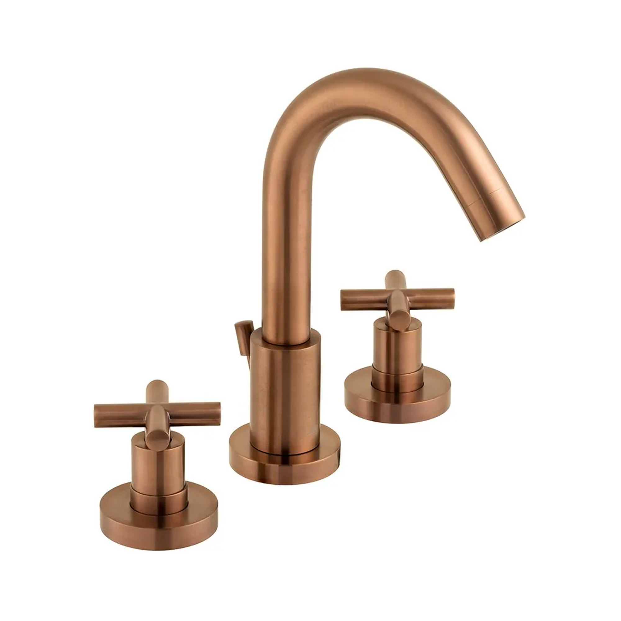 Vado Individual Elements 3 Hole Deck Mounted Basin Mixer Tap with Pop-Up Waste
