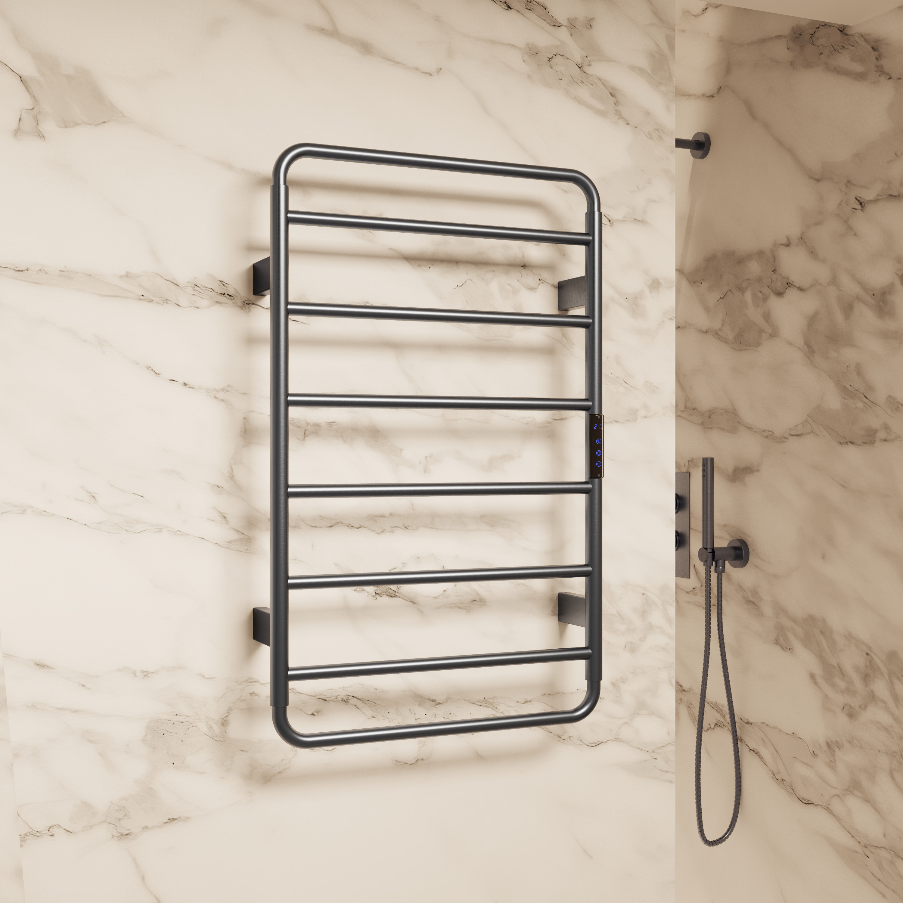 Toasty Muse Electric Heated Towel Rail