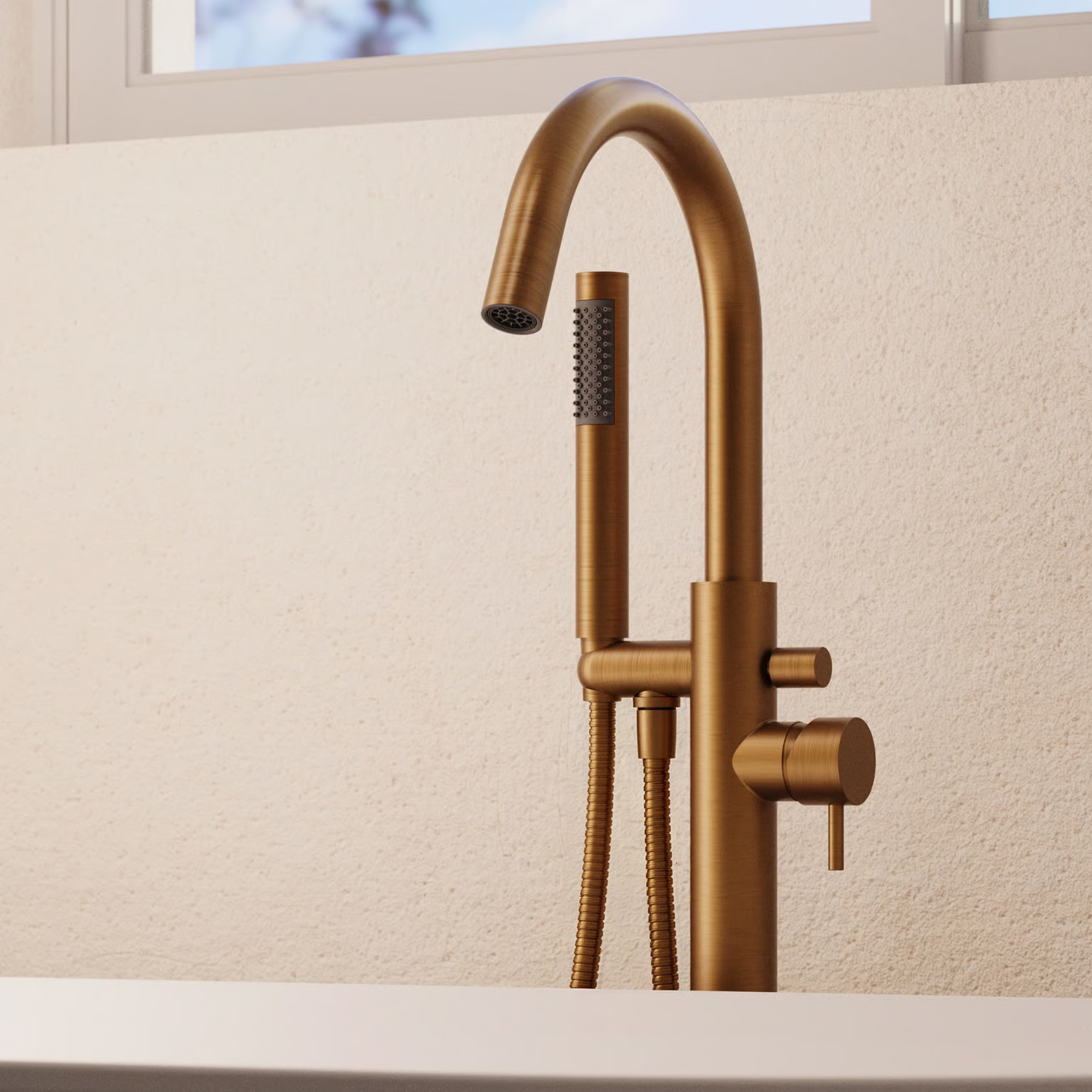Crosswater MPRO Floorstanding Bath and Shower Mixer Tap