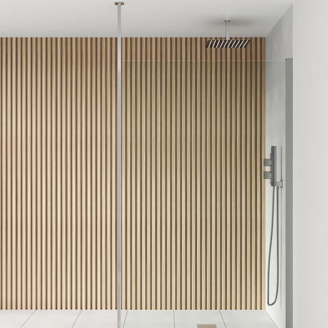 Drench Naturals Oak Slatted Wood Waterproof Bathroom Wall Panel 3 drench-naturals-oak-slatted-wood-waterproof-bathroom-wall-panel-3