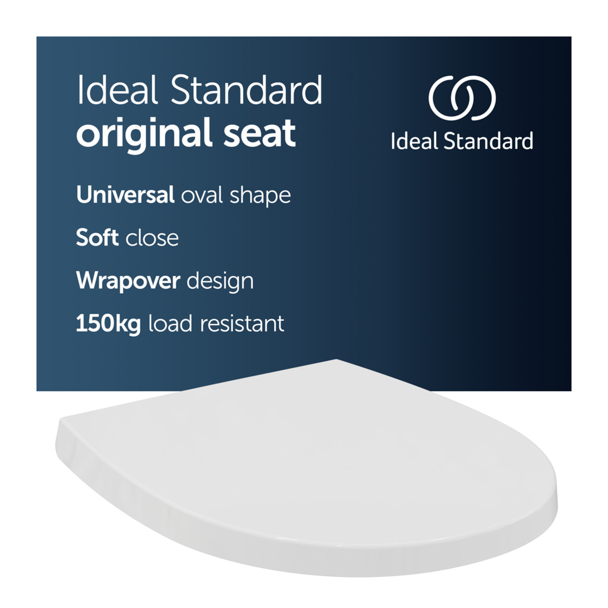 Ideal Standard Universal Slim Soft Close Toilet Seat