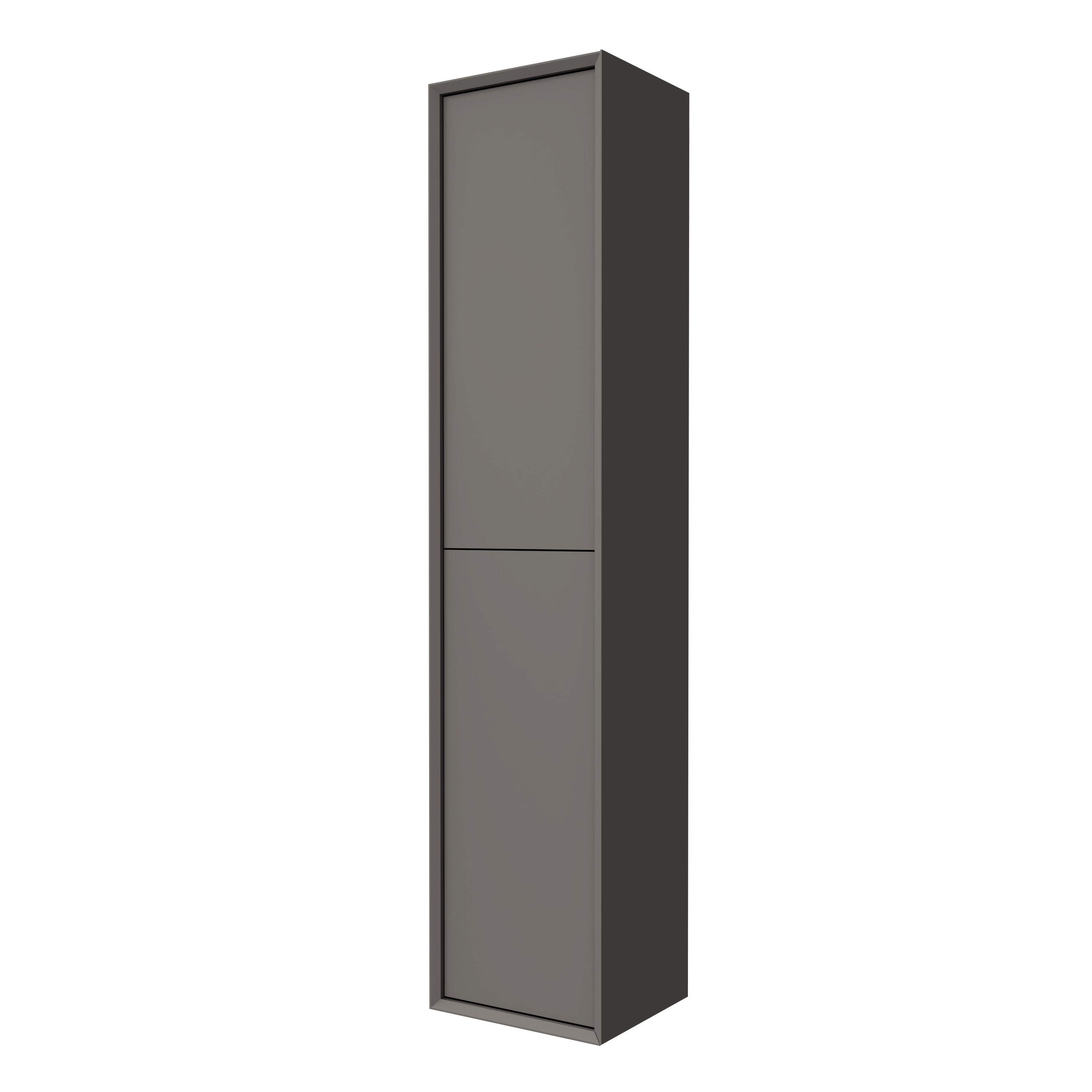 Oslo 1600mm Tall Wall Mounted Storage Unit