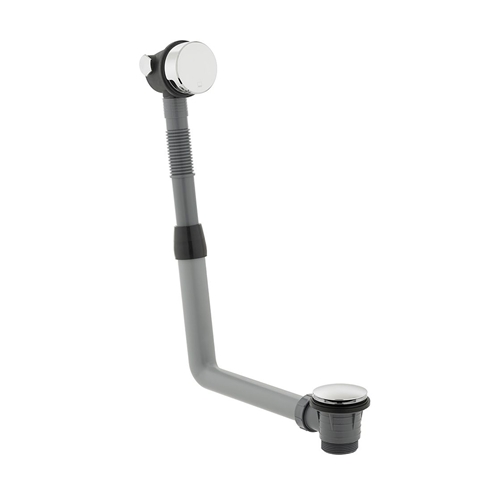 Click Oa036 Vado Overflow Bath Filler with Click Clack Waste | Tap Warehouse