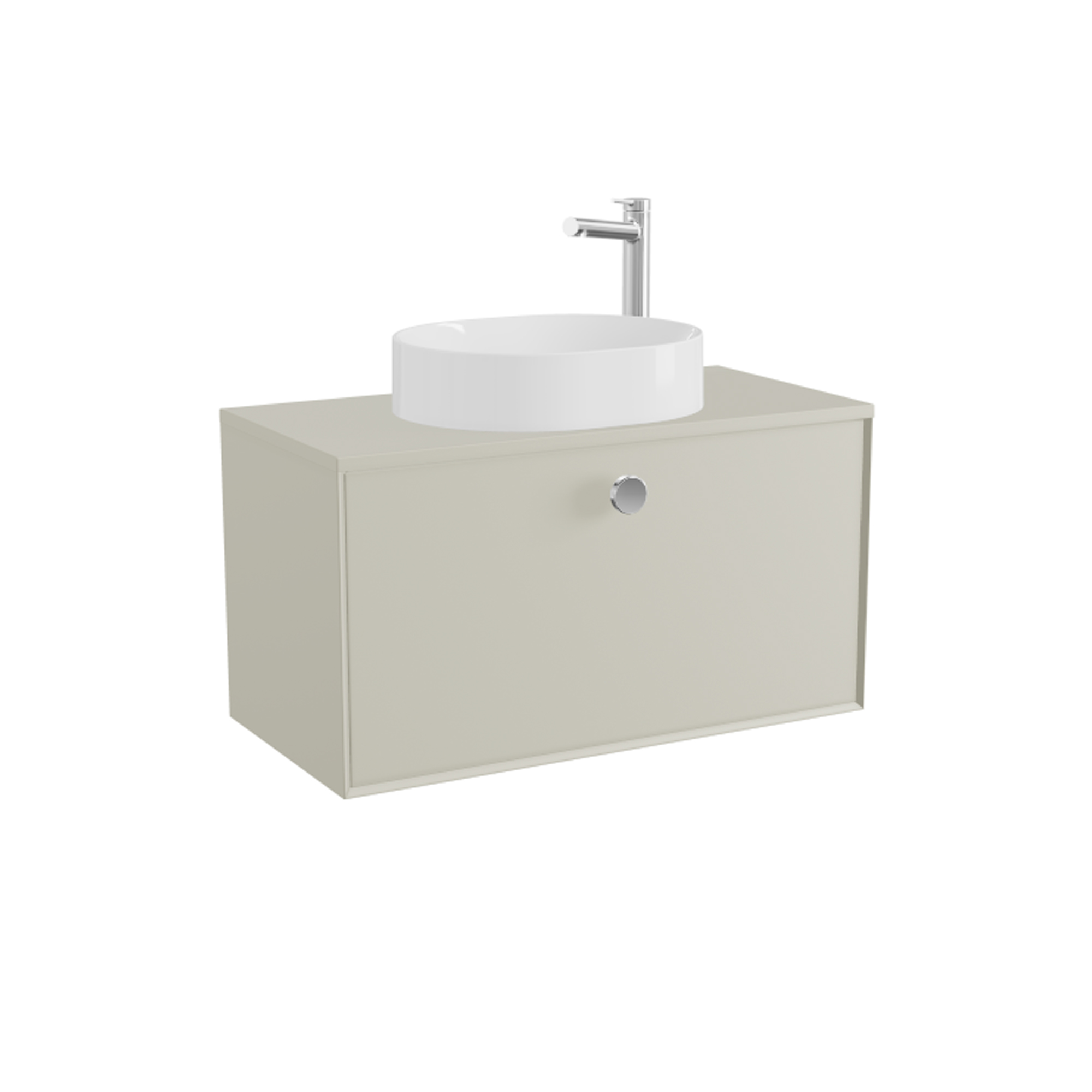 Vado Safari 800mm Wall Hung Vanity Unit & Worktop