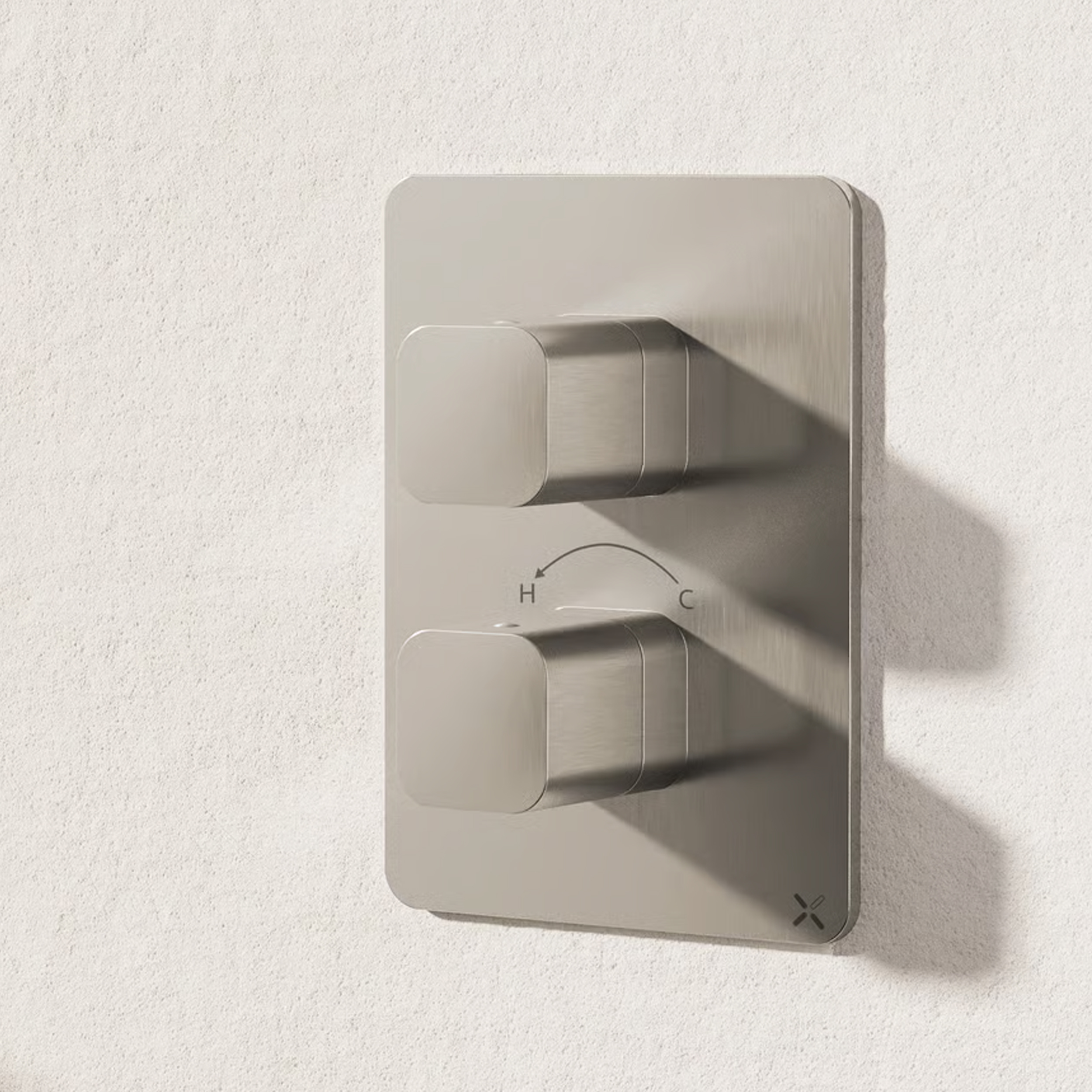 Crosswater Atoll/Glide II 2 Outlet Concealed Thermostatic Shower Valve - Crossbox Technology