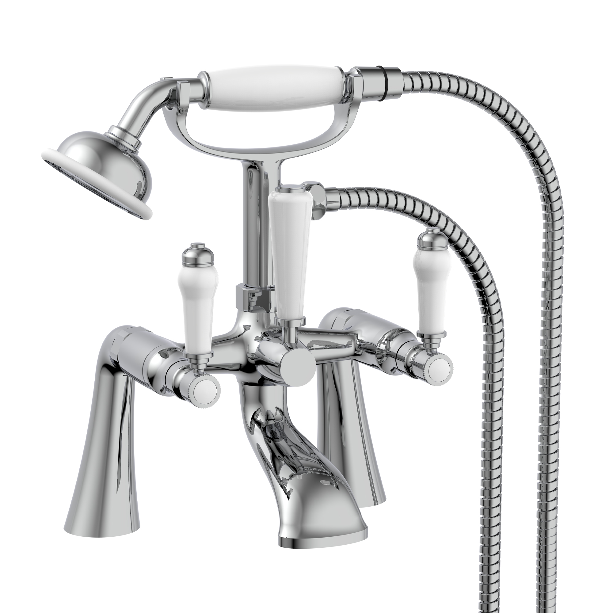 Butler & Rose Eliza Lever Deck Mounted Bath Shower Mixer Tap