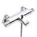 Sagittarius Venice Exposed Thermostatic Bath Shower Mixer with Integrated Bath Spout