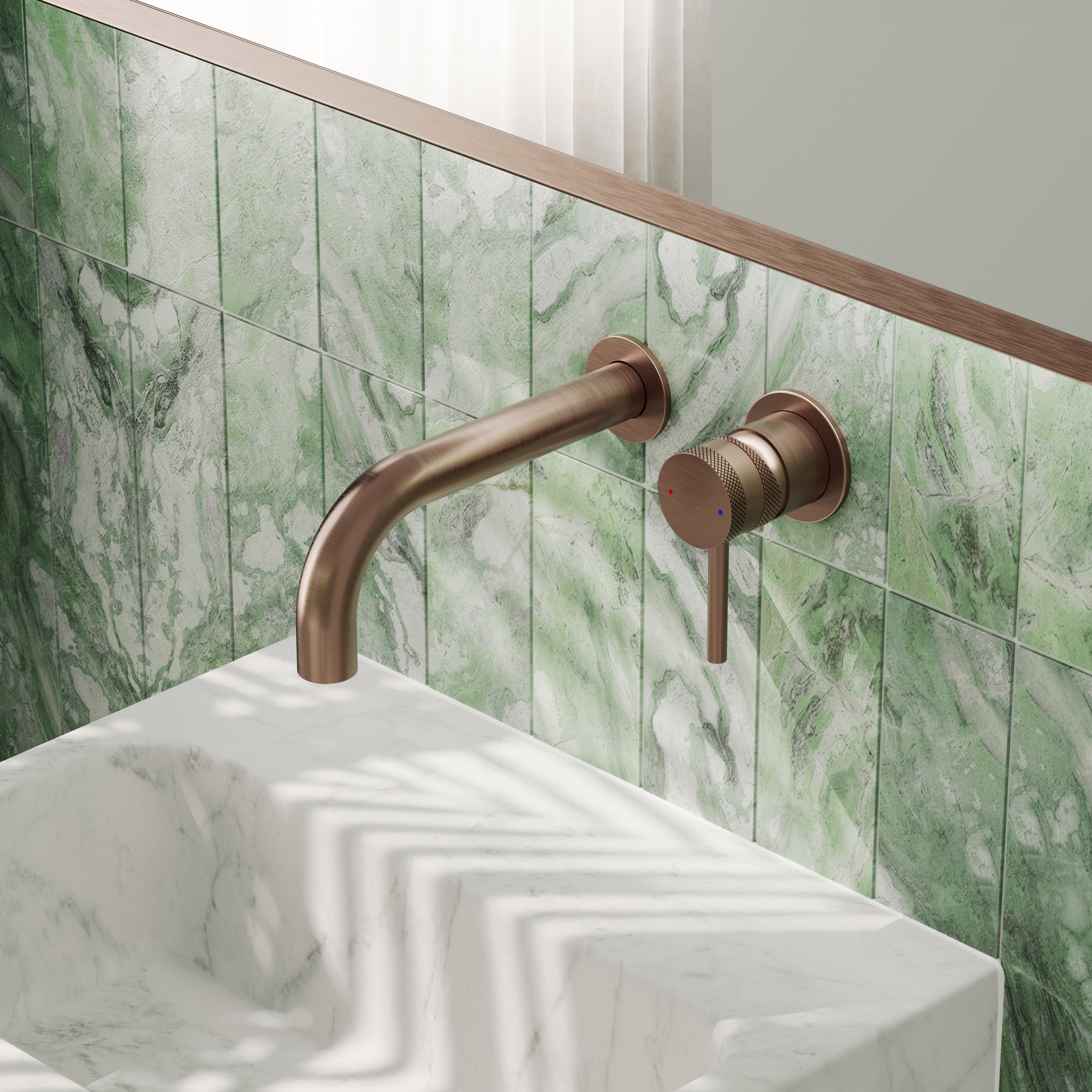 Core Wall Mounted 140mm Cloakroom Basin Tap