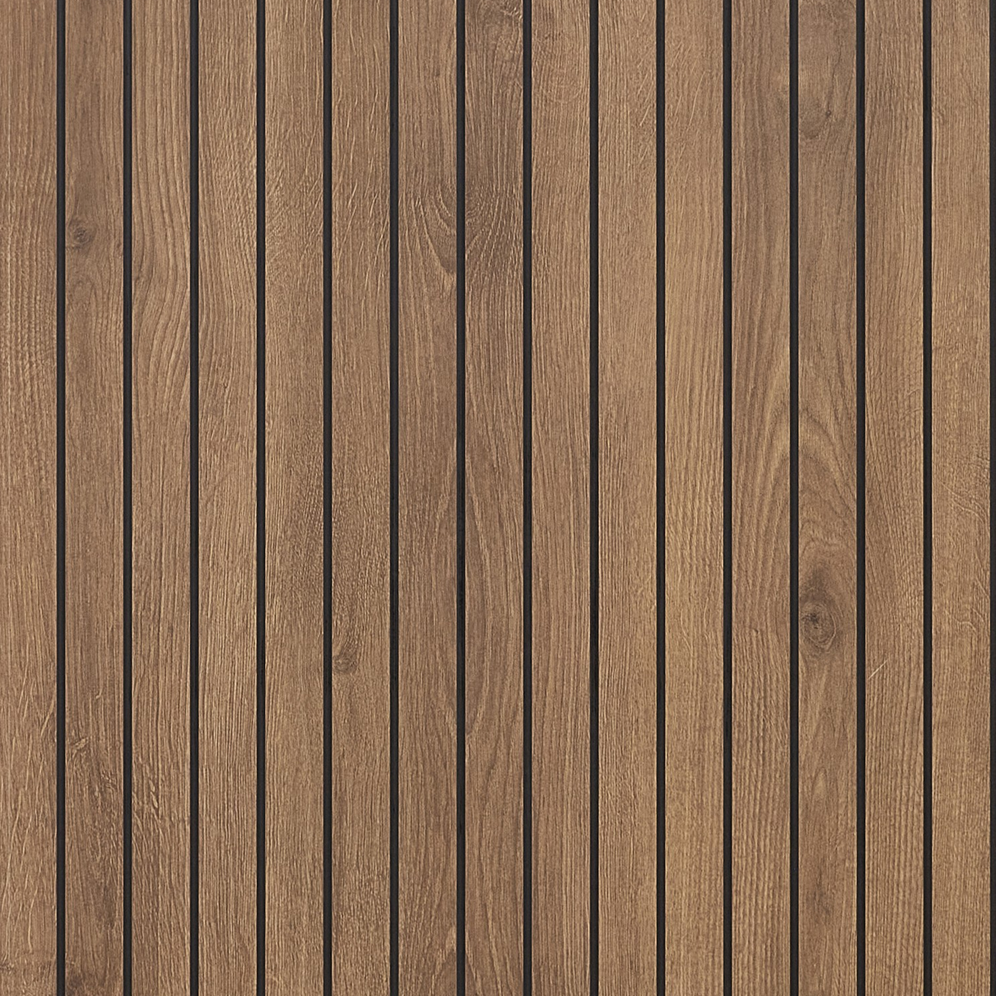 Showerwall Arcade Matt Walnut Laminate Ply Wood Proclick Bathroom Wall Panel - 2400 x 600mm