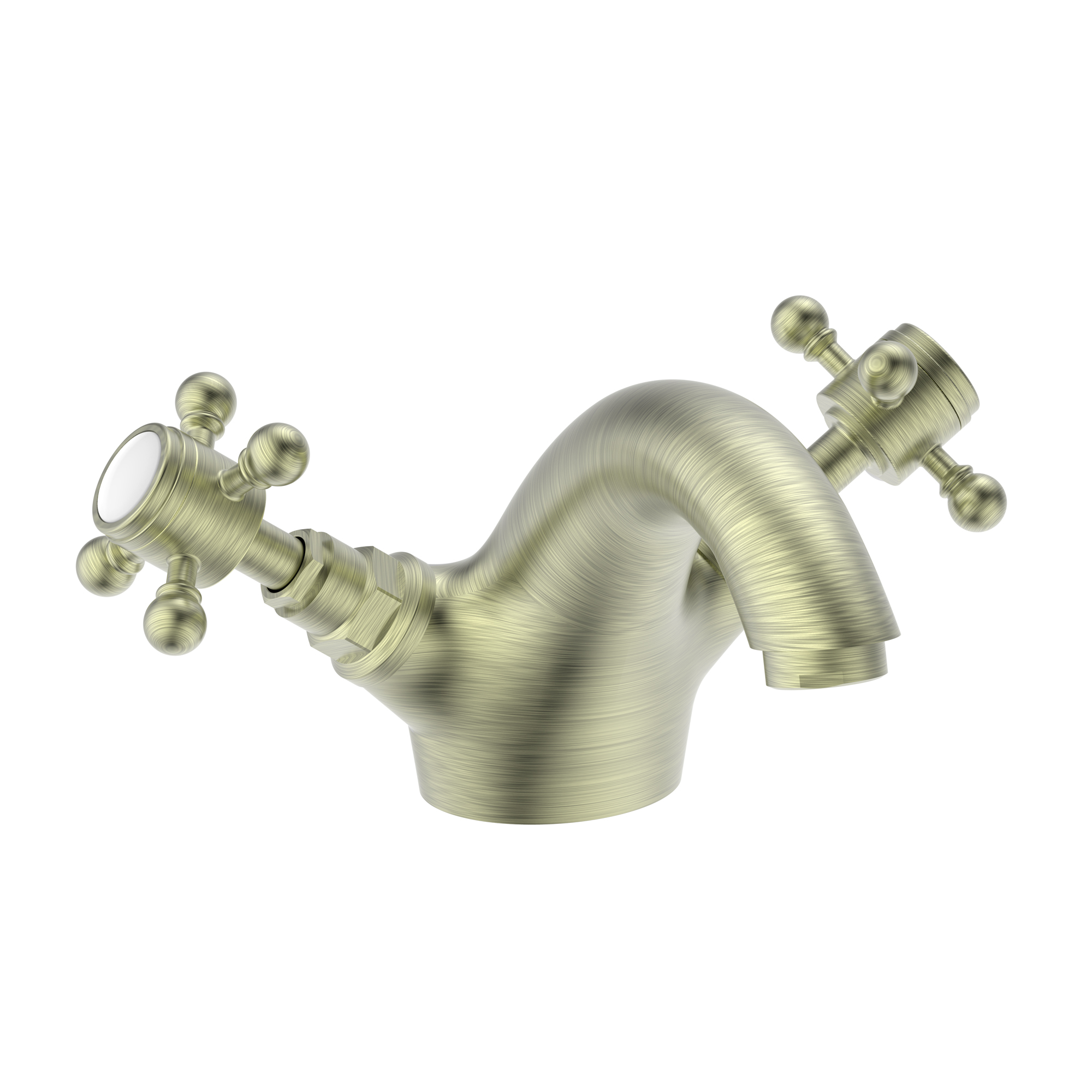 Butler & Rose Eliza Crosshead Mono Basin Mixer Tap & Waste
