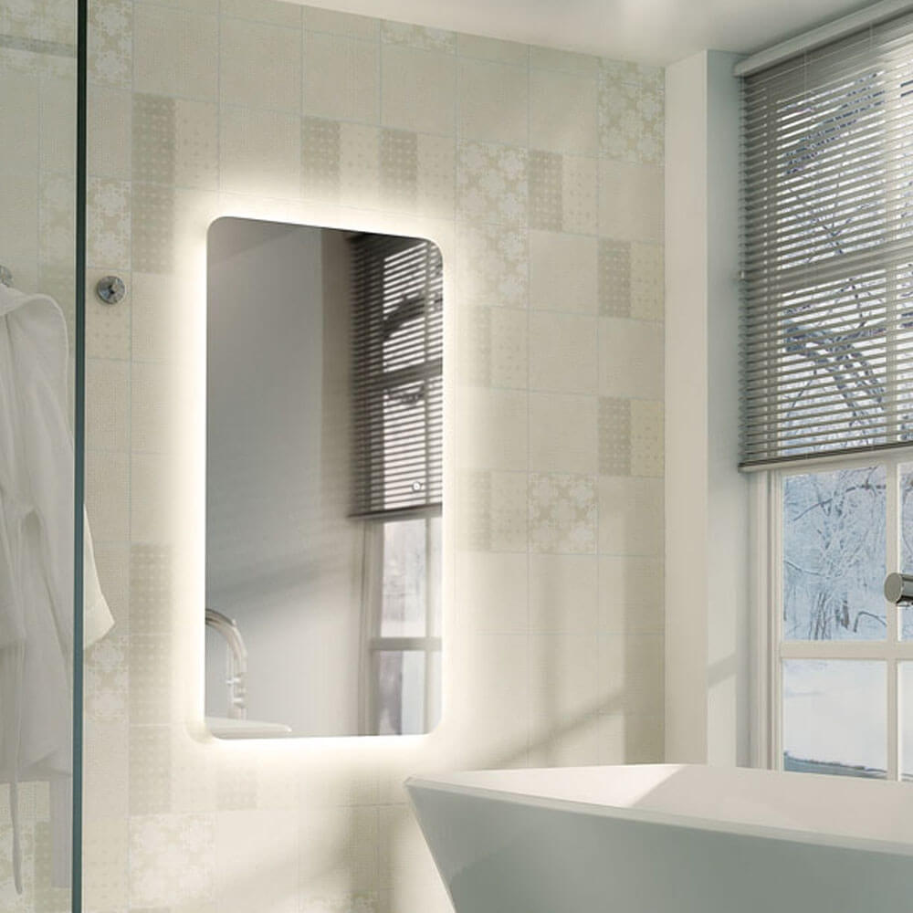 hib. Ambience LED Illuminated Steam Free Mirror